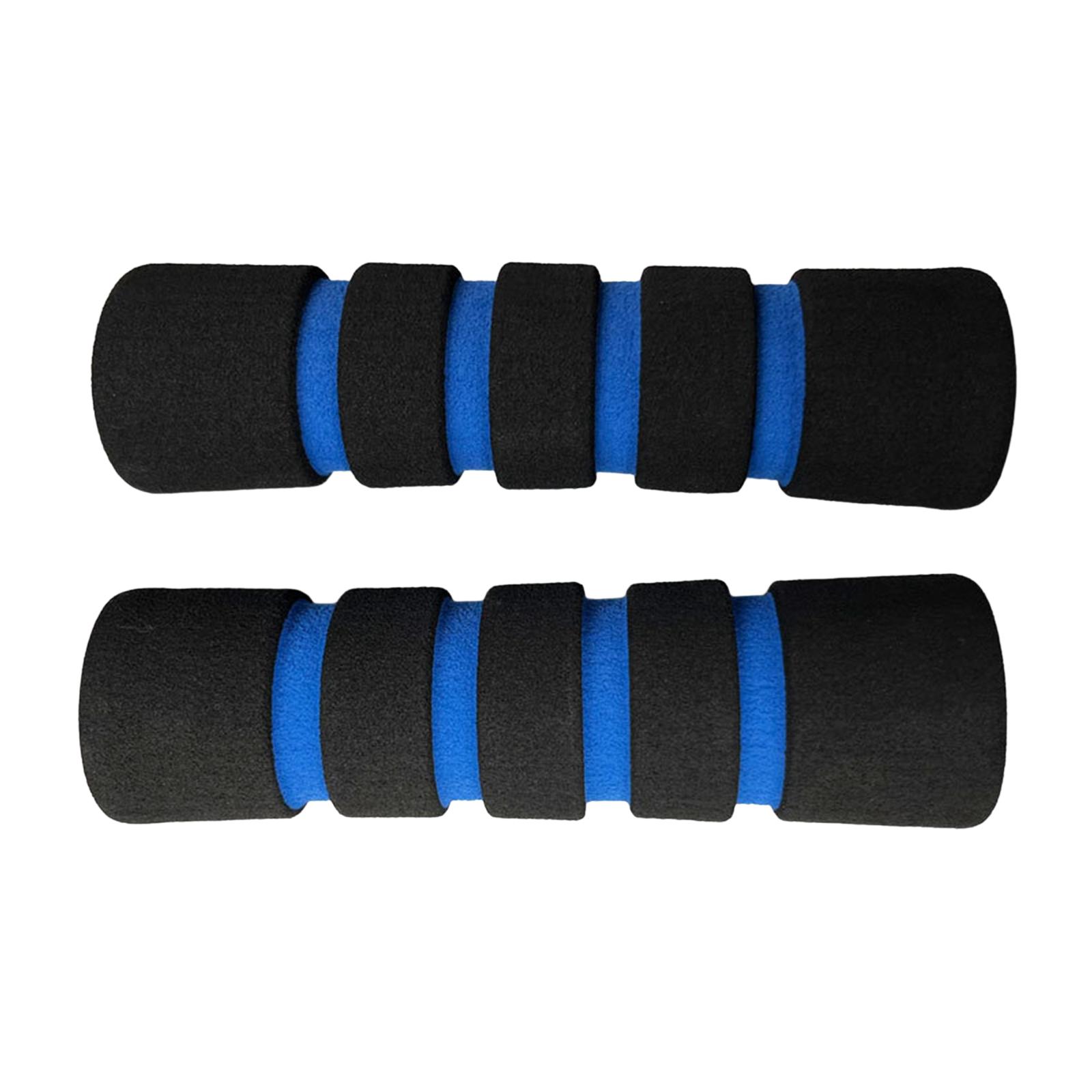 Sponge Foam Sleeve Fitness Equipment for Strength Training Workout Bench Armrest Blue