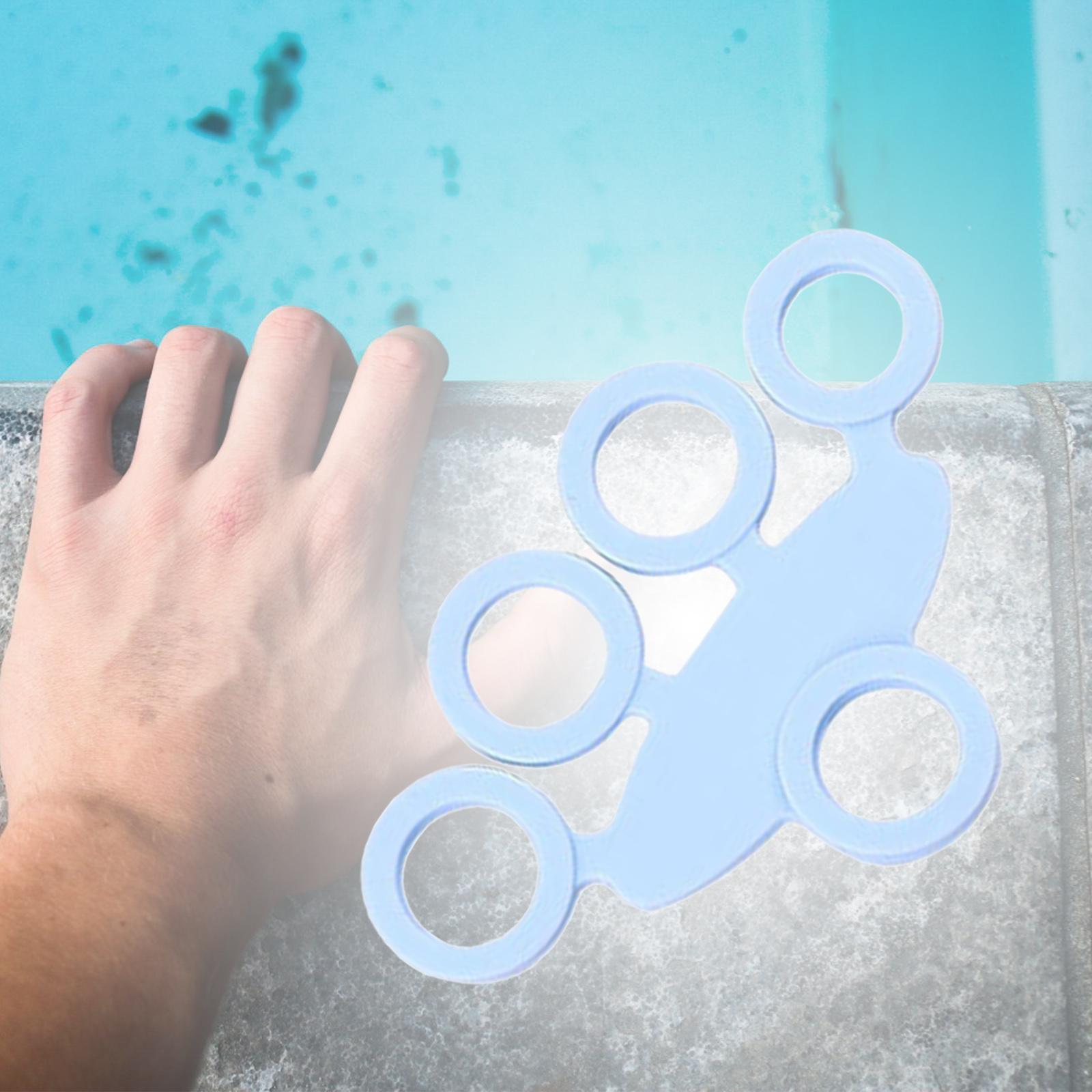 Fingers Strengthener Fingers Exerciser Stretcher for Arthritis Pianist Piano Light Blue