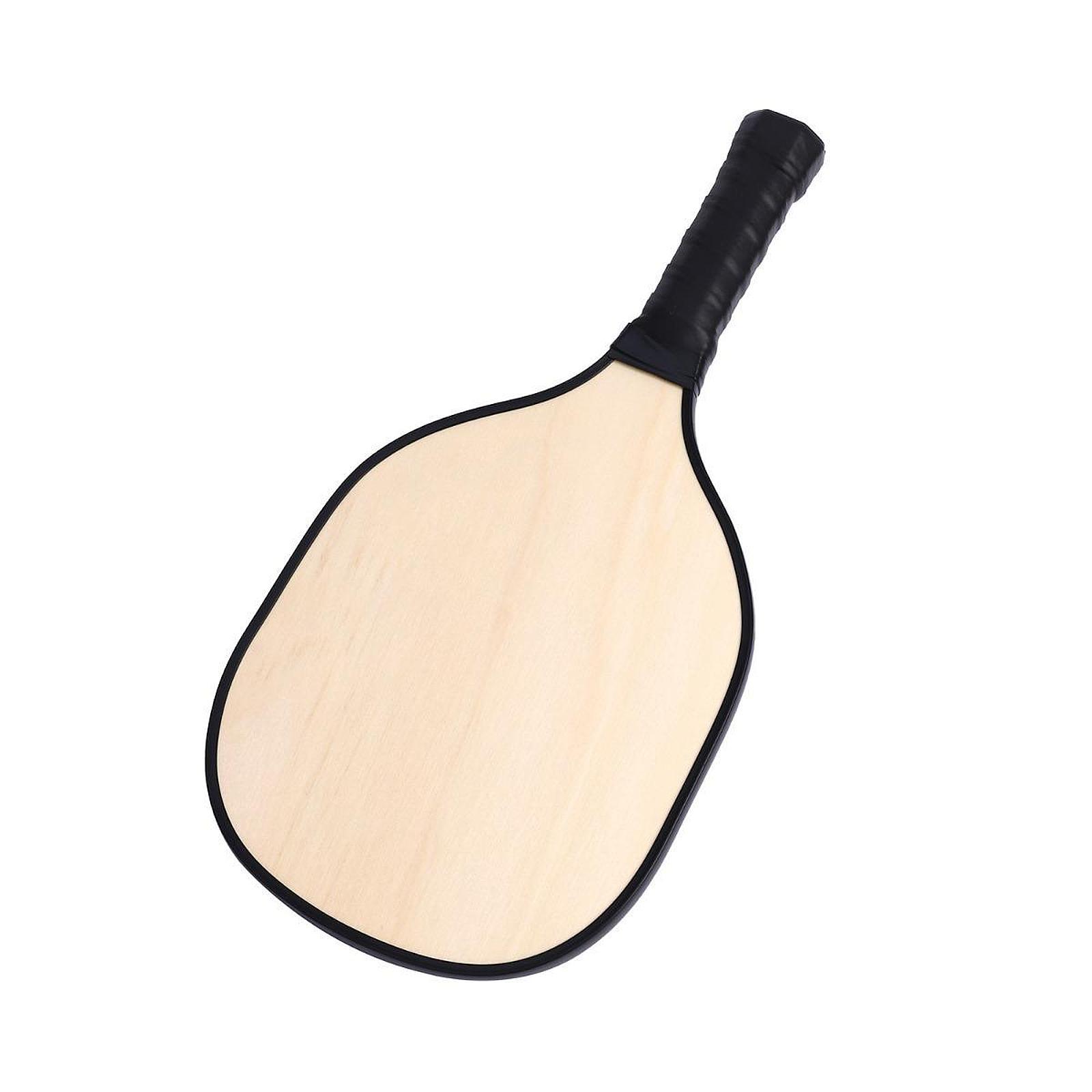 Pickleball Paddles Set Rackets Wooden with Balls and Bag Pickleball Racquets