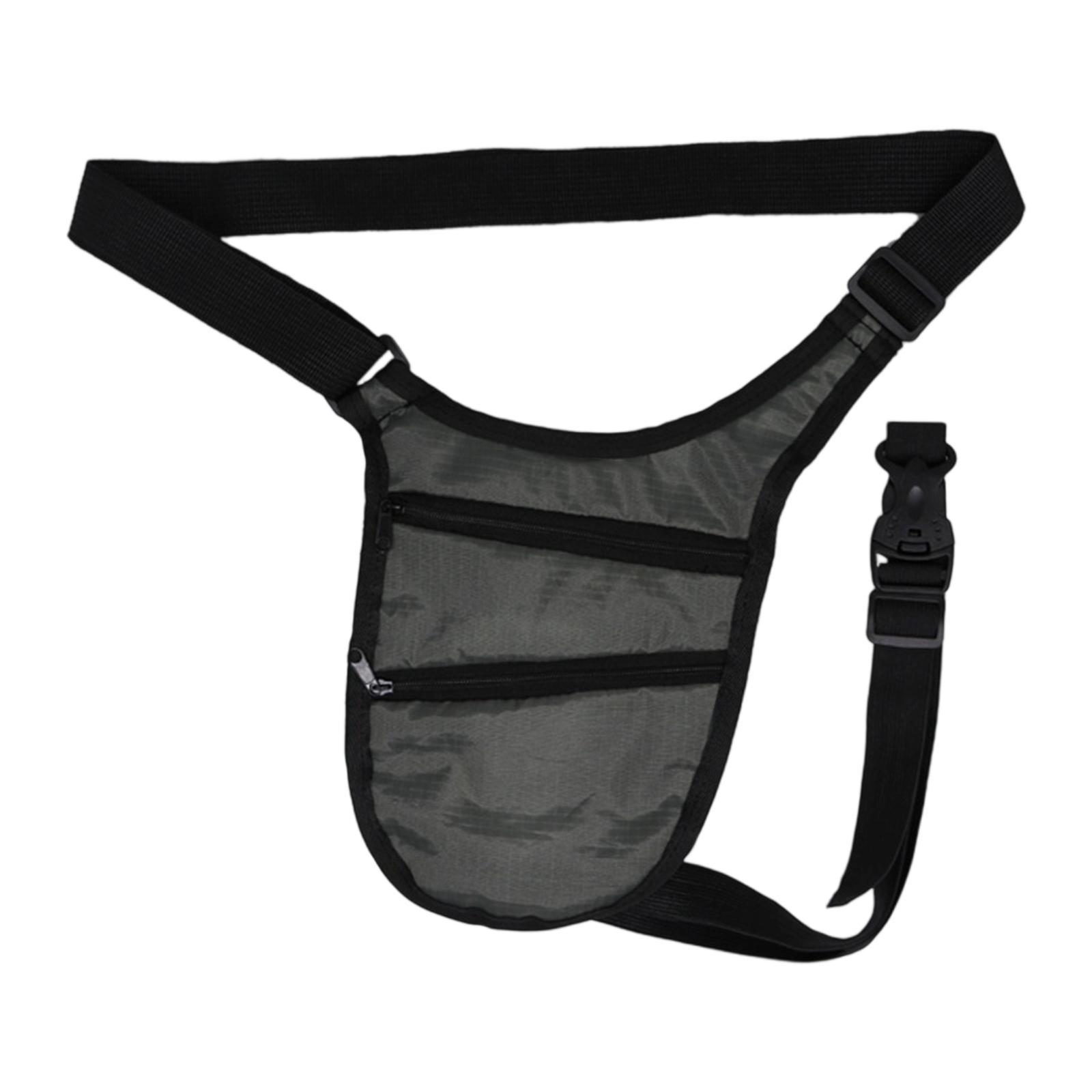 Underarm Bag With Zippers