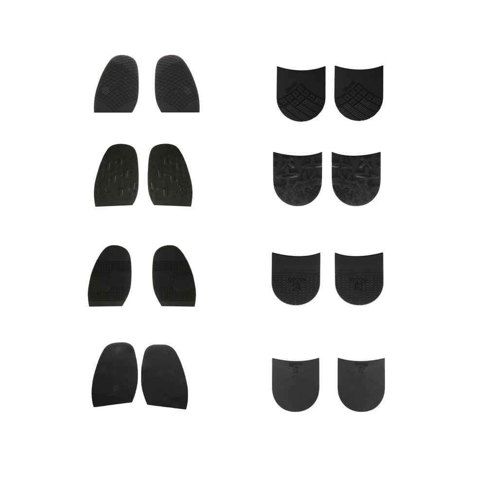 Rubber Half Soles Taps Heel  Pads  Anti Slip DIY Shoe  