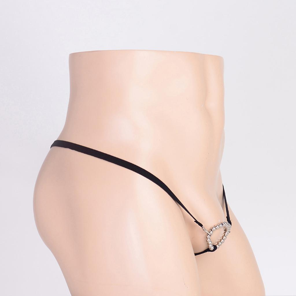 mini string homme dentelle