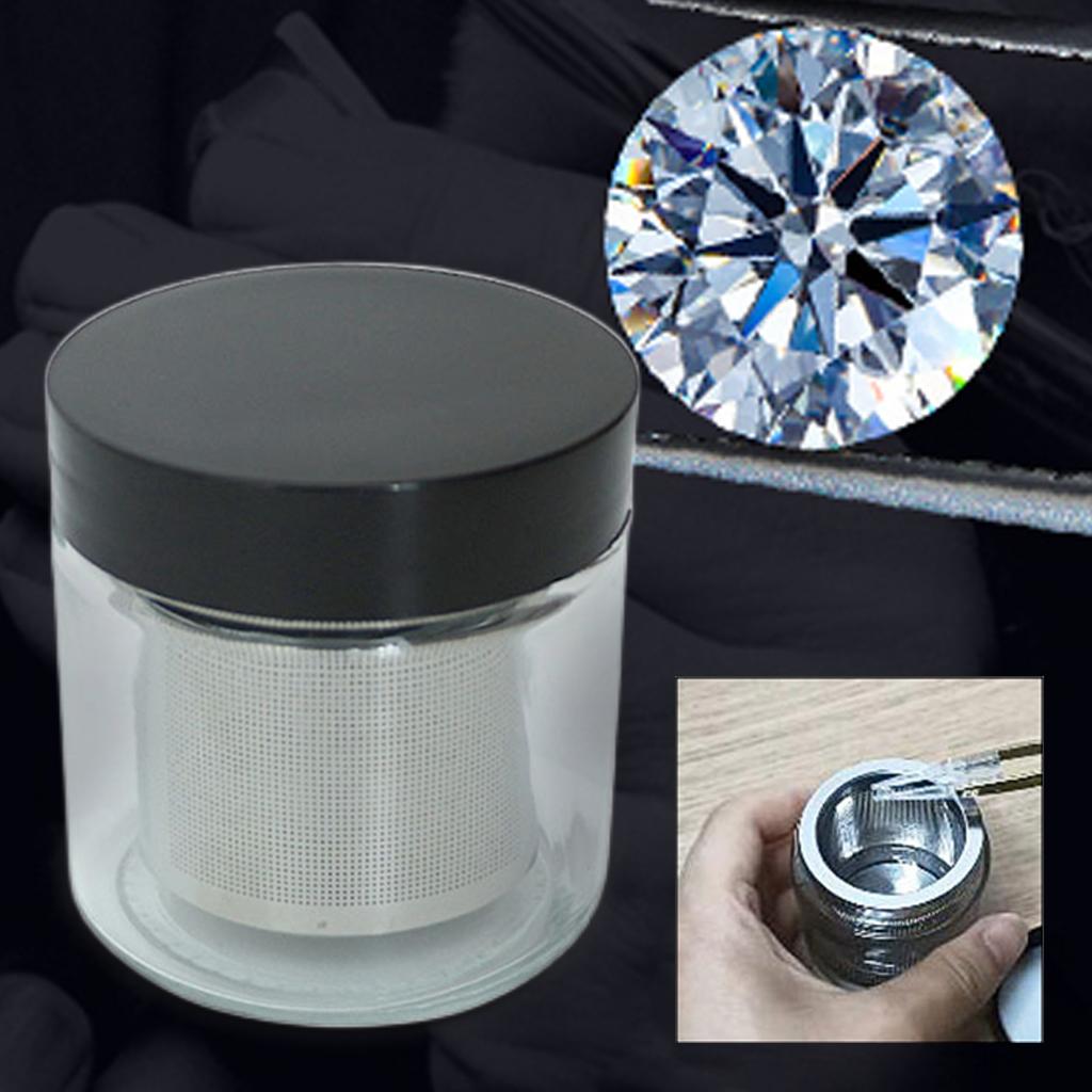 Manual Diamond Stone Cleaner Bottle Cleaning Machine for Glasses Watch Gold