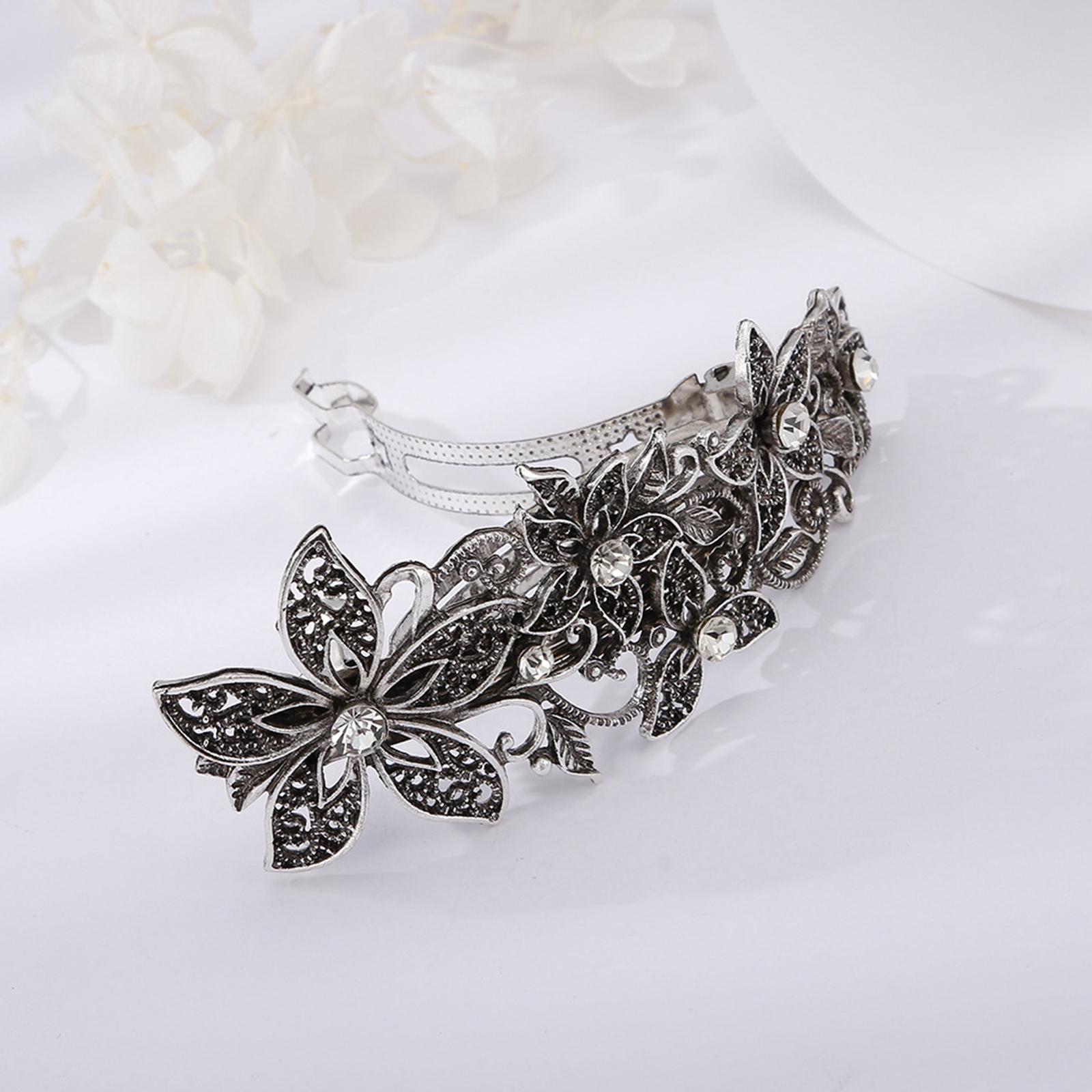 Flower Hair Clip Headwear Clasp Headband Hair Barrette for Girls Ladies