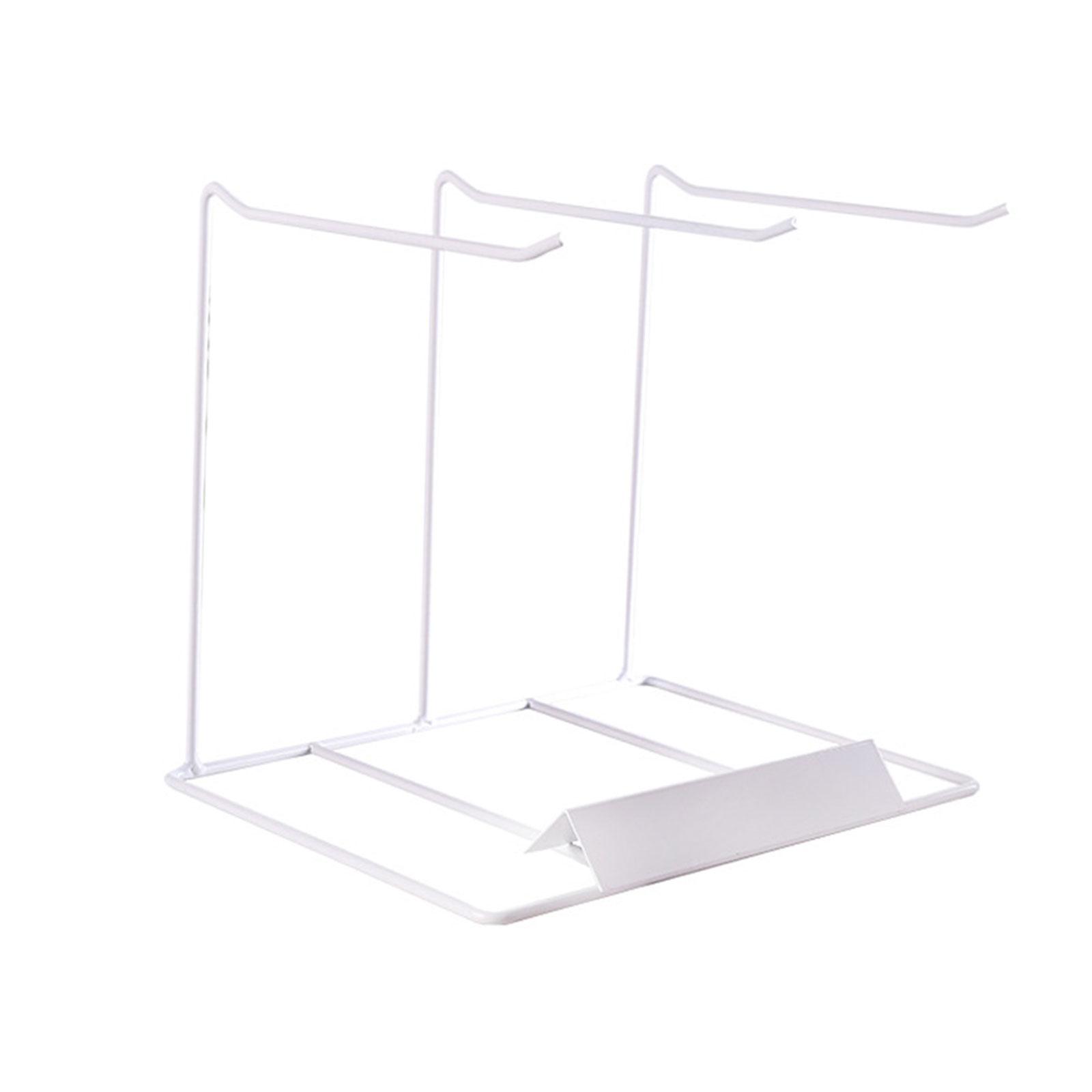 Jewelry Organizer Stand 3RowWhite 26x19x22cm