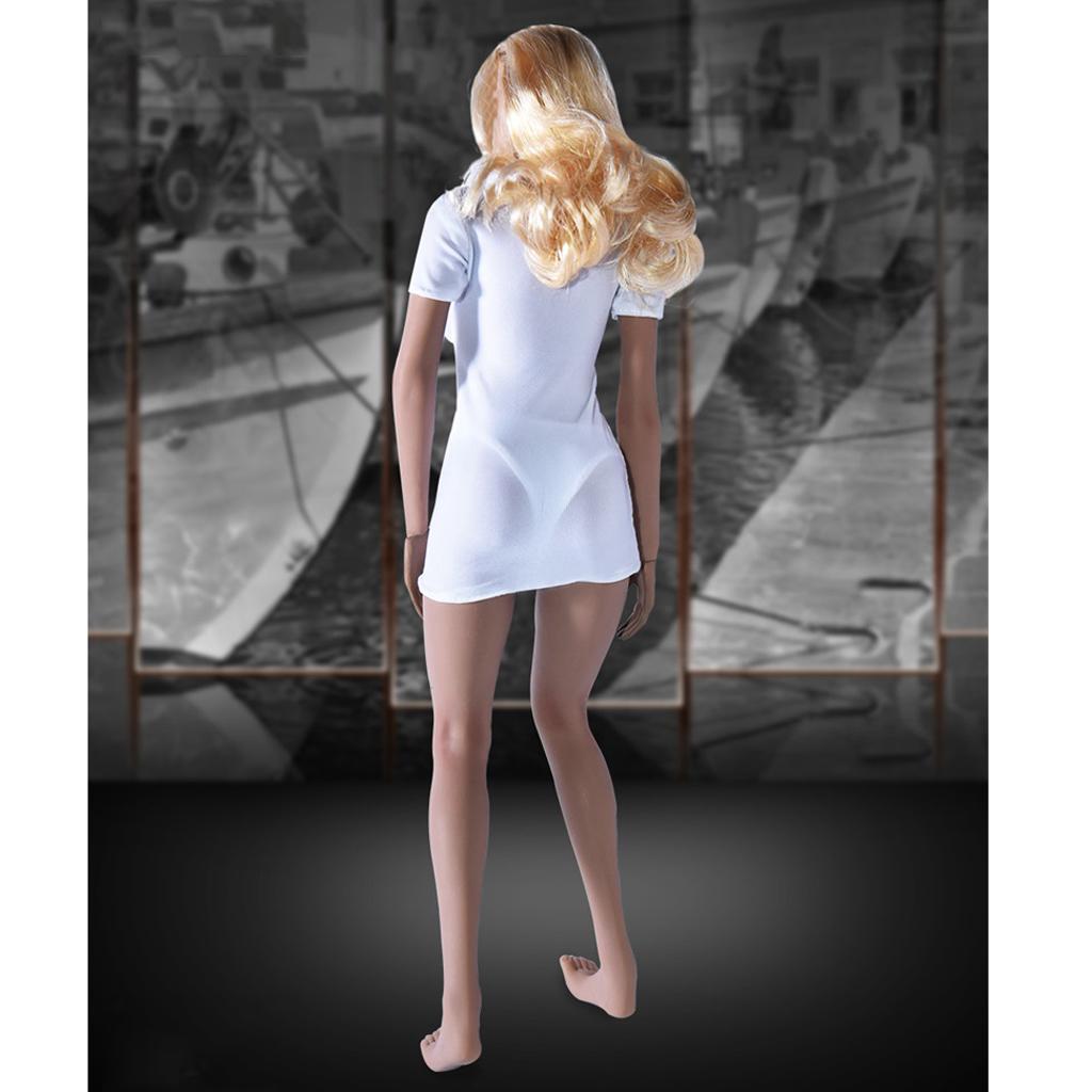 1//6 Scale Denim Clothing Female Modern Lady Clothes Set for 12/" Figures Body