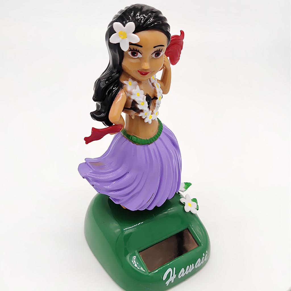 Auto Solar Wackelfigur Hula Girl Figur Solarbetriebenes Spielzeug Dekofigur 