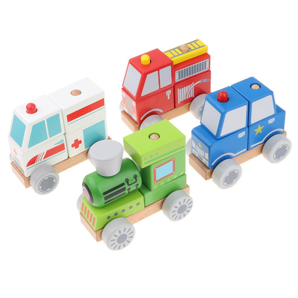 Wooden Children's Disassembly Vehicle-Engineering Vehicle Engineering Truck