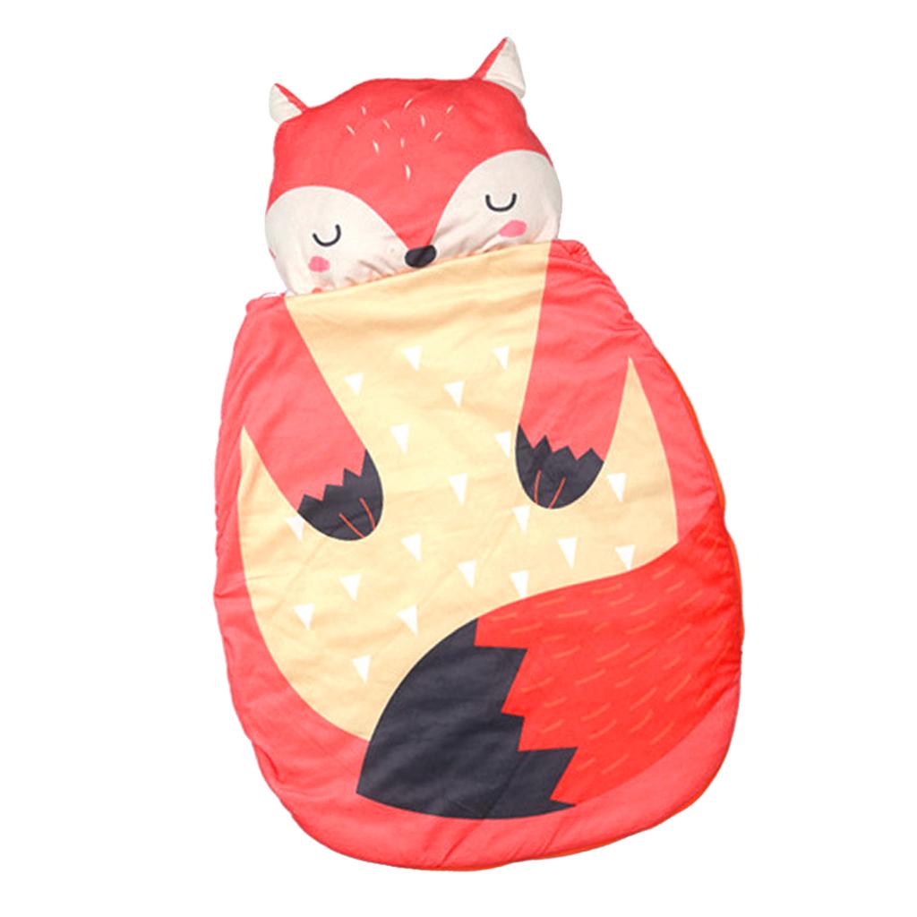 Baby Sleeping Sack Kids Cartoon Sleeping Bag Camping Sleeping Bags Fox