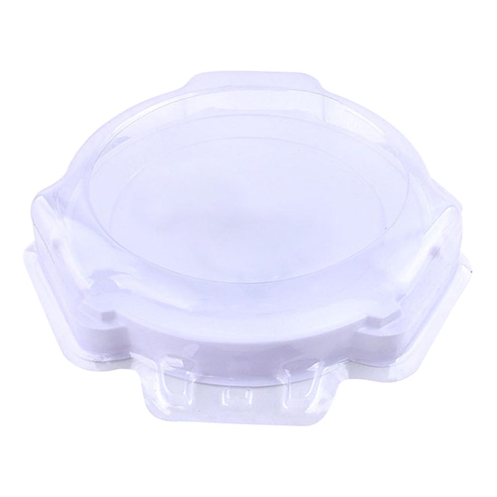 Plastic Burst Gyro Stadium Plate Combat Stadium White