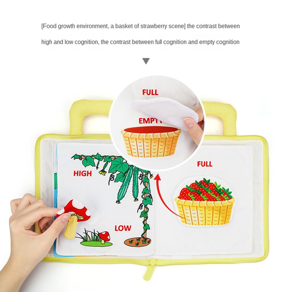 Baby Cloth Books Intelligence Development Learn Educational Toys Style 2
