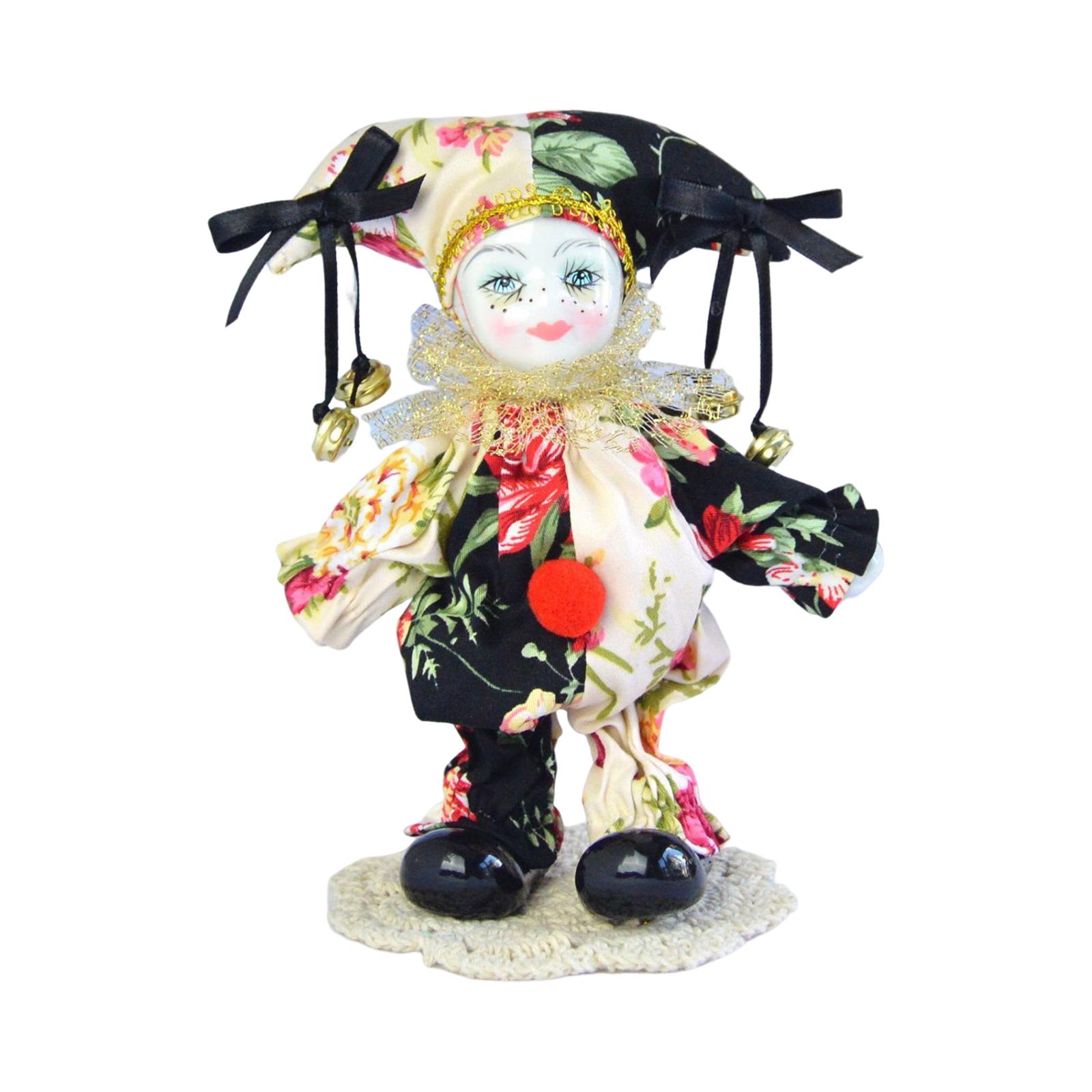 Clown Doll Figure 18cm