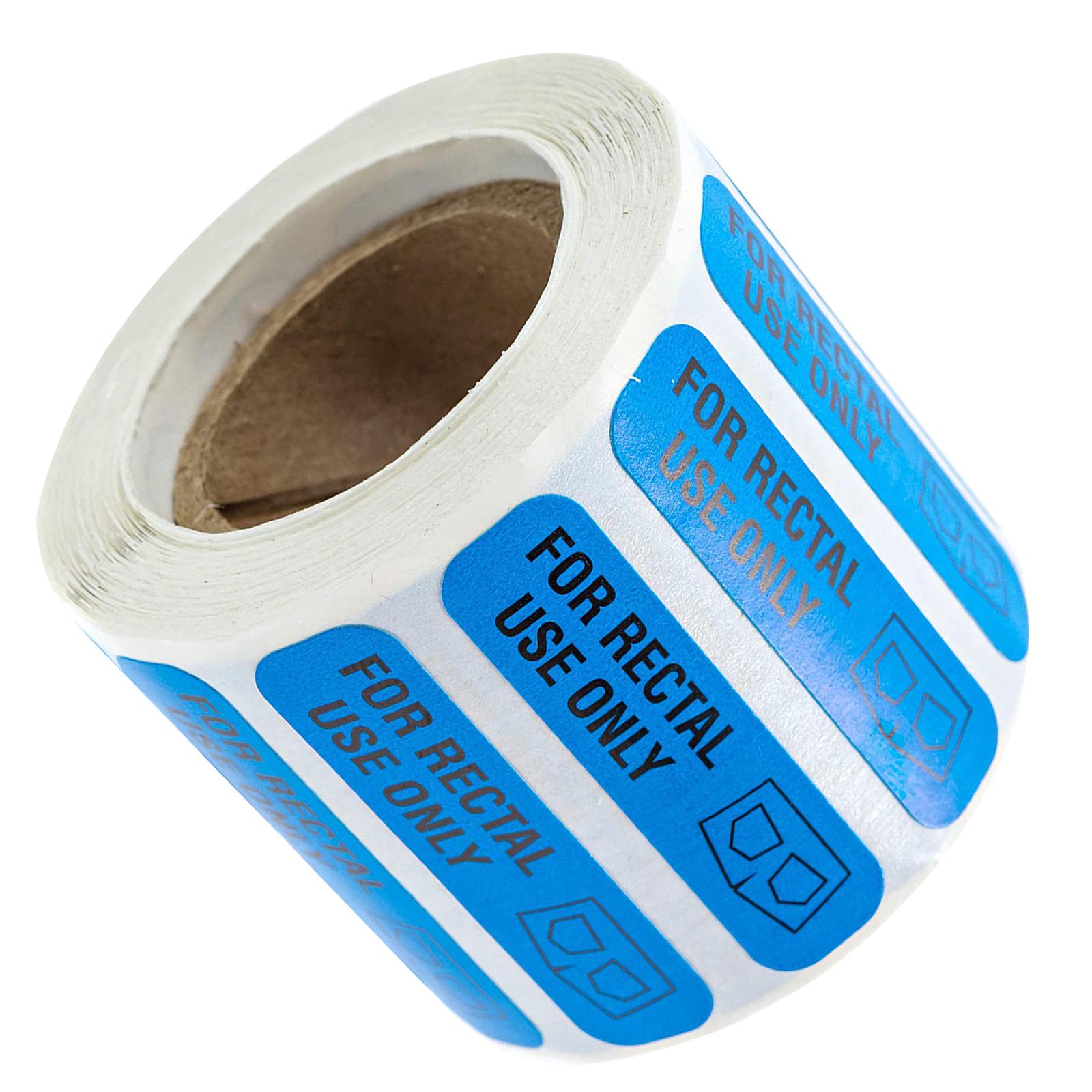 Rectal Use Only Stickers