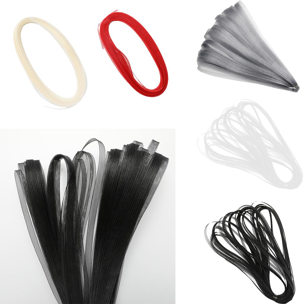 Crinoline Horse Hair Braid DIY Craft for Millinery Hat Black