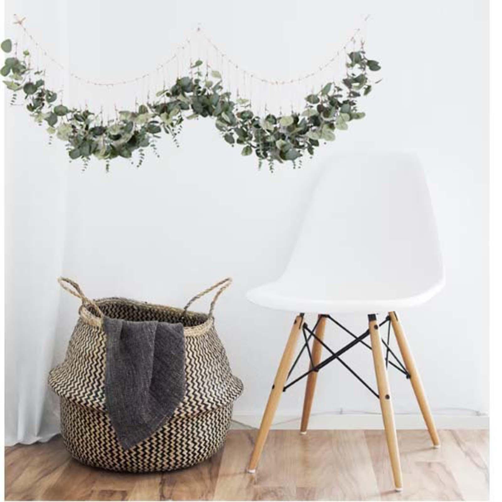 Artificial Eucalyptus Wall Hanging for Farmhouse Bedroom Backdrop Arch