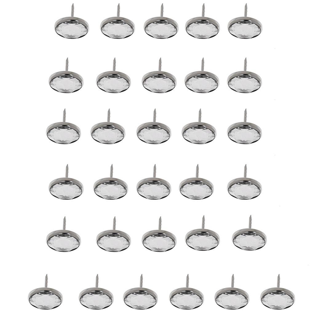Crystal Upholstery Buttons