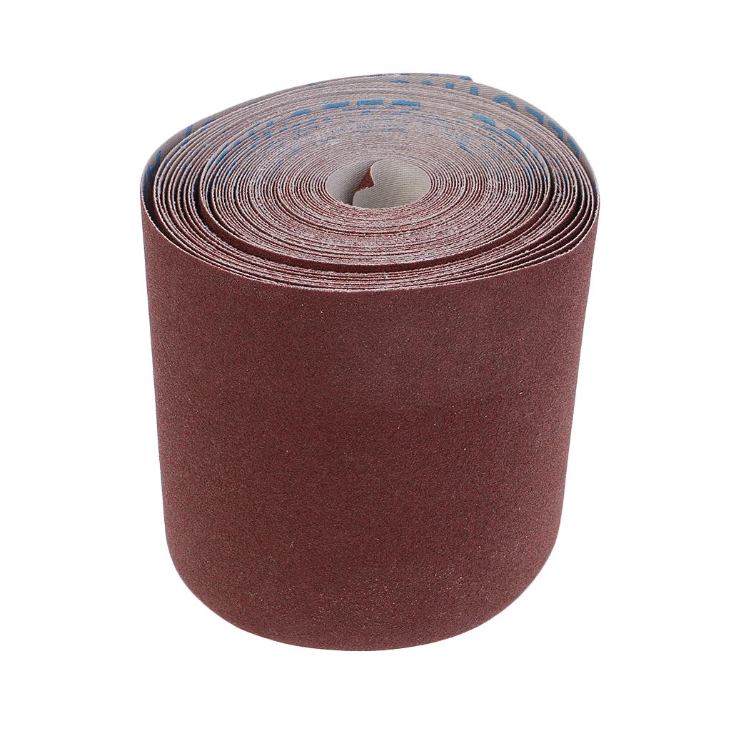 6/8/10m Emery Cloth Roll 180 Grit Sandpaper for Cleaning Copper Pipe