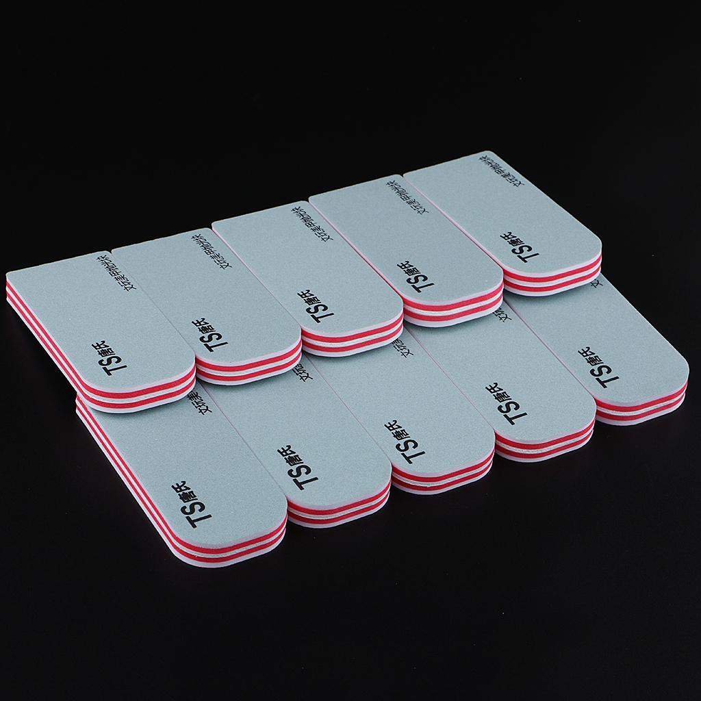 10 Pieces Multi-purpose Nail Buffer Files Block Double Sided Polishing Block