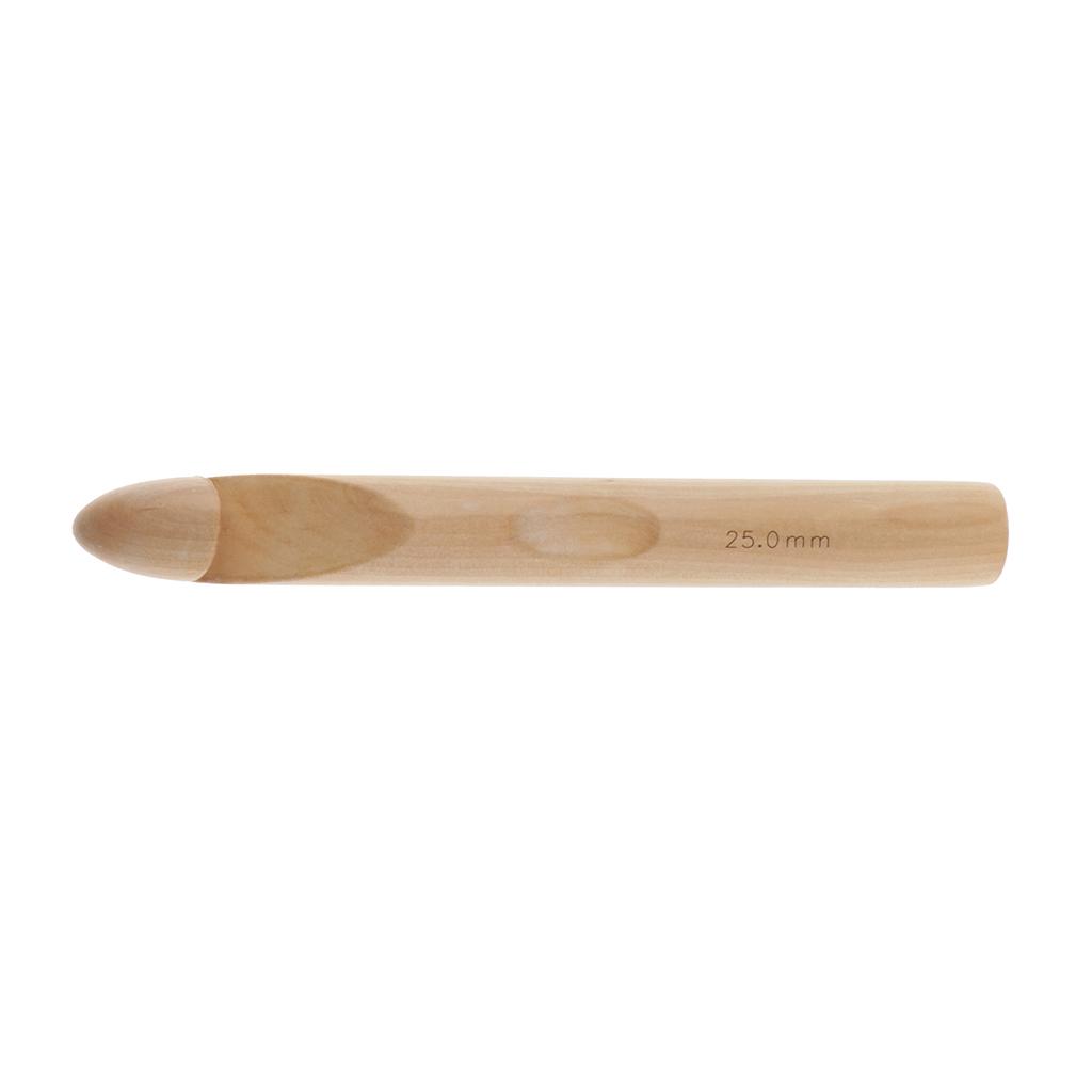 Wood Crochet Hook 25mm