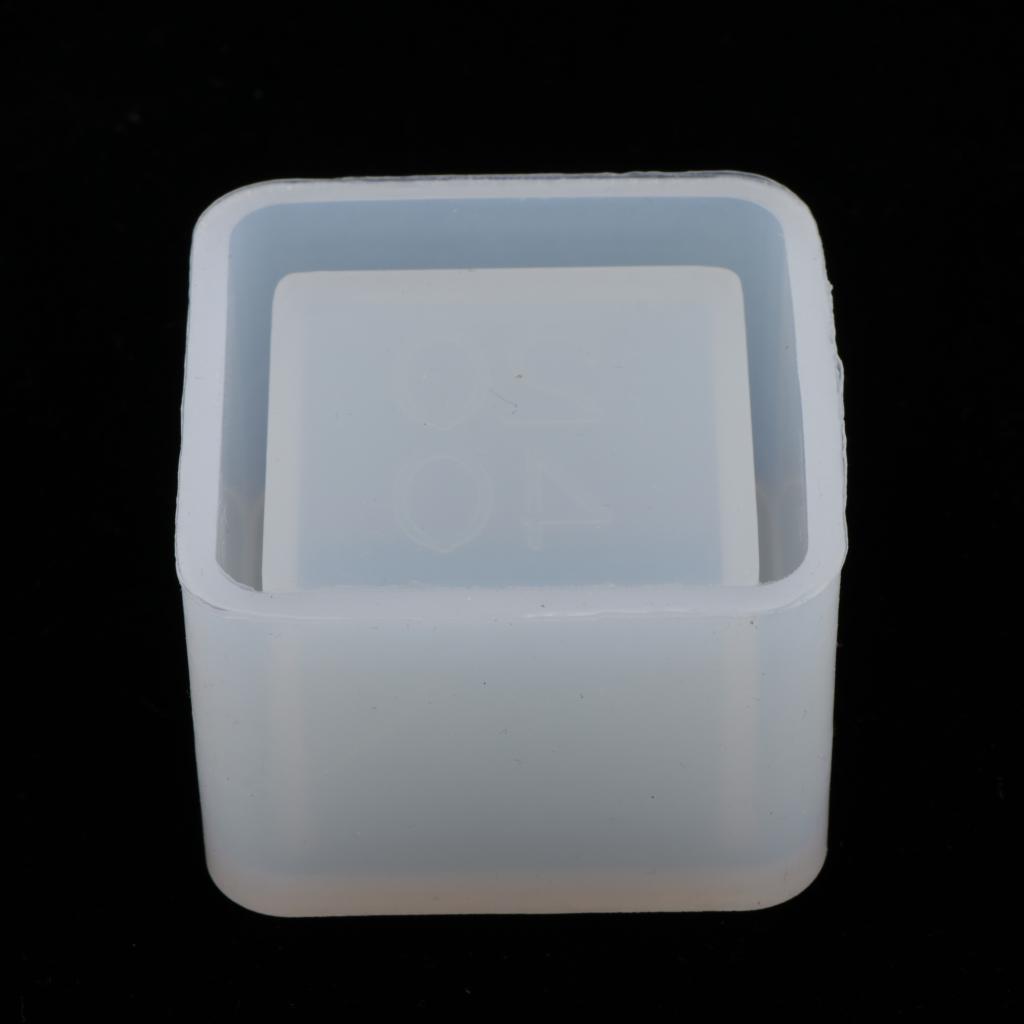 Silicone Mold Mould Flower Pot for Resin Jewelry Making Ornaments 5x5CM