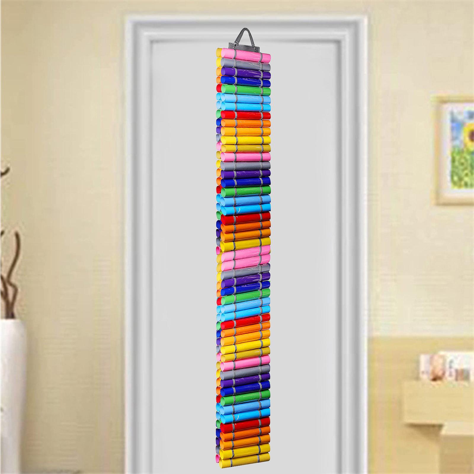 Vinyl Roll Holder Organizer Hanging Diamond Painting Accessories 48 Rolls