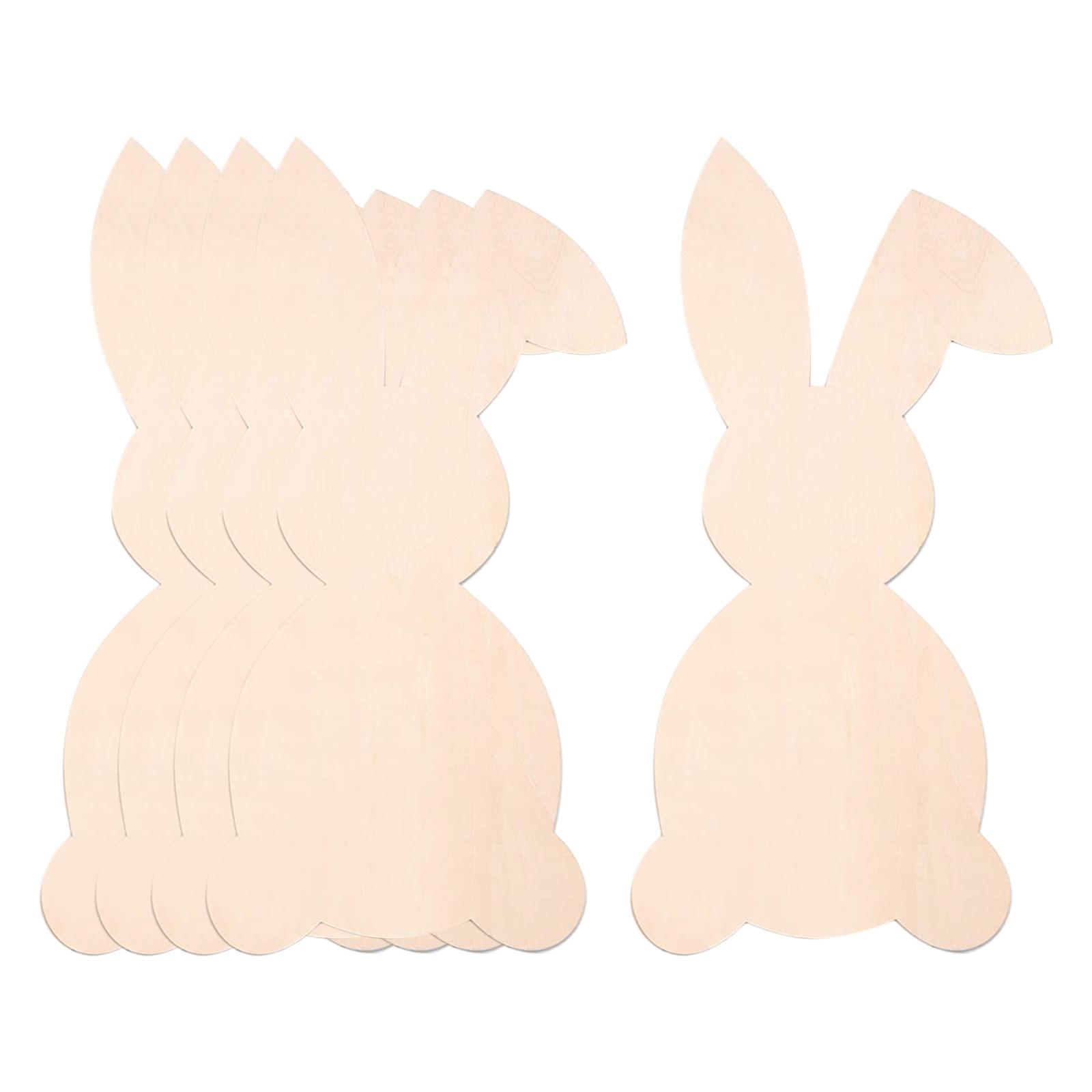 Wooden Bunny Cutouts