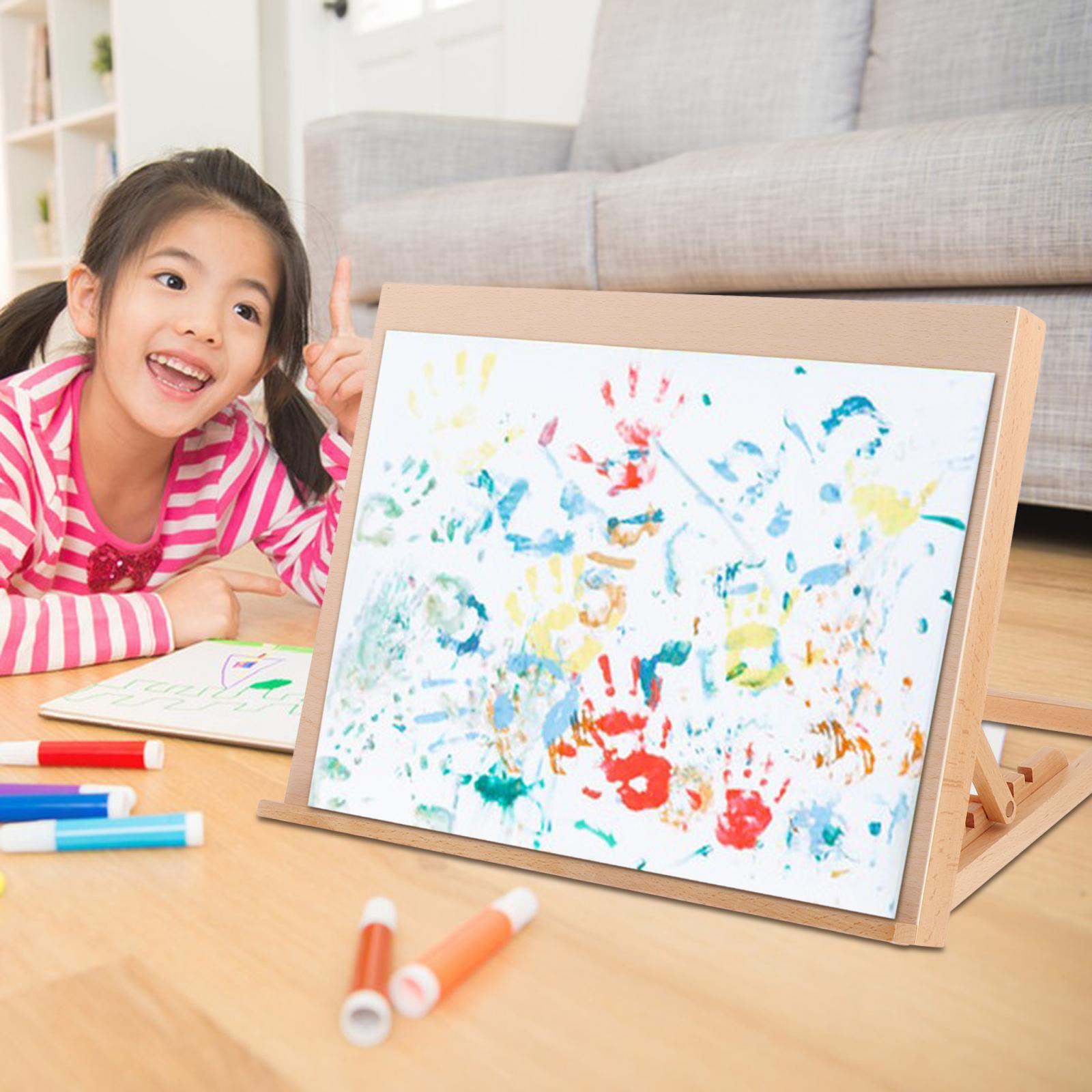 Desktop Tabletop Easel Stand Sketching Board for Sketching Cookbook Painting