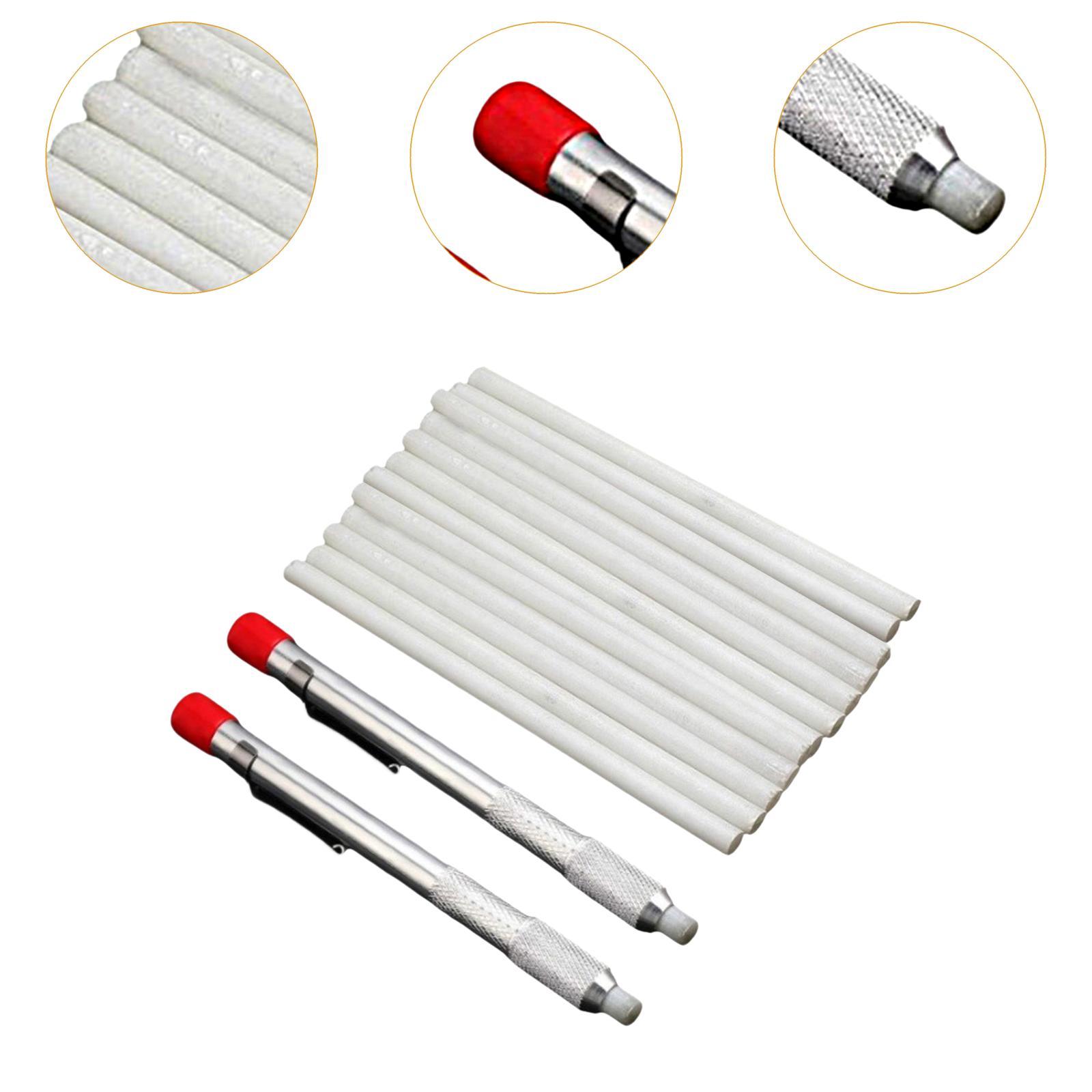 2x Soapstone Pencil Holders Industrial Scribing Making Markers Soapstone Pen