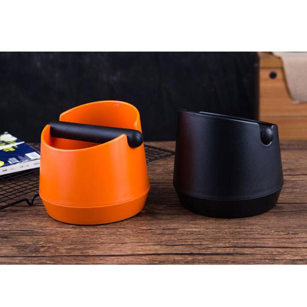 Coffee Knock Box with Handle Bucket Espresso Grinds Tamper ...