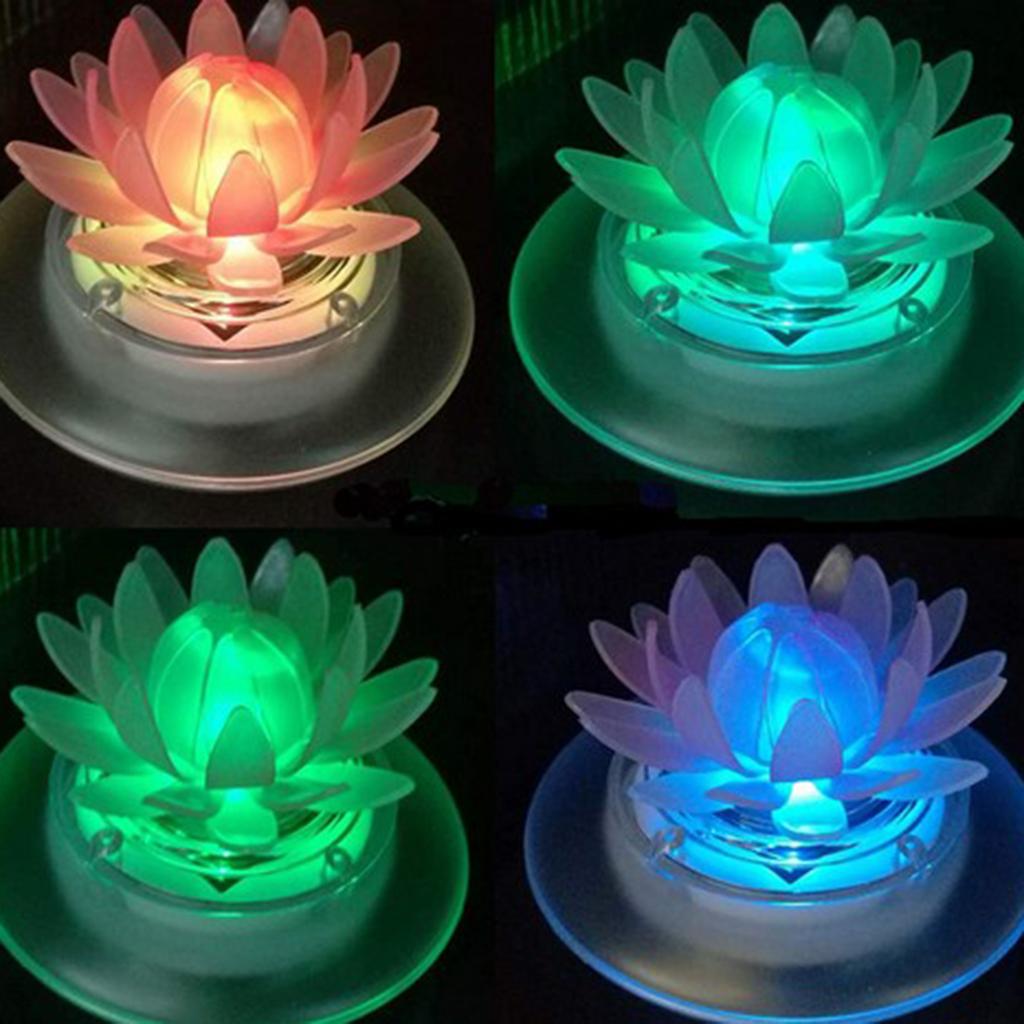 Solar Power Floating Light Outdoor LED Color Changing Garden Pool Pond
