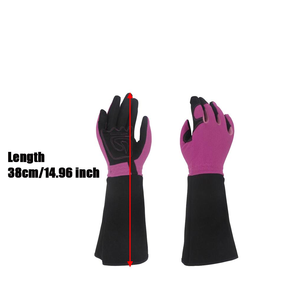 Rose Pruning Long Gardening Gloves Puncture Resistant Garden Work