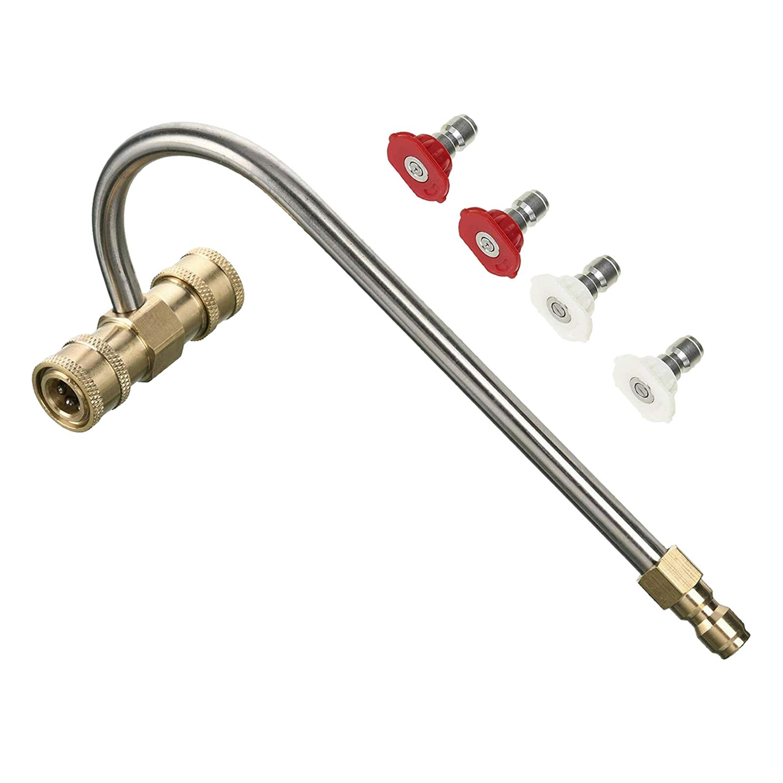 High Pressure Washer Gutter Cleaner Attachment For Wand 1/4