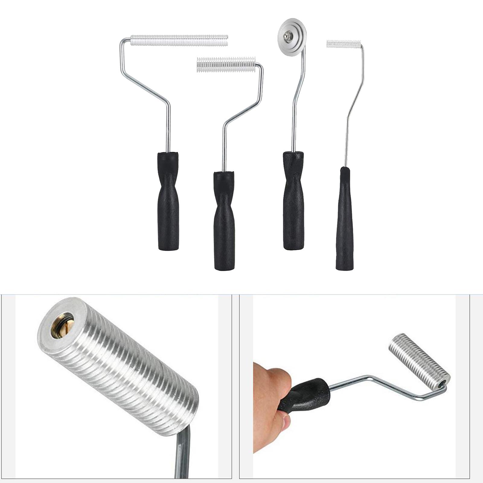 Fiberglass Mold & Part Epoxy Polyester Lamination Roller Kit 4pc Set