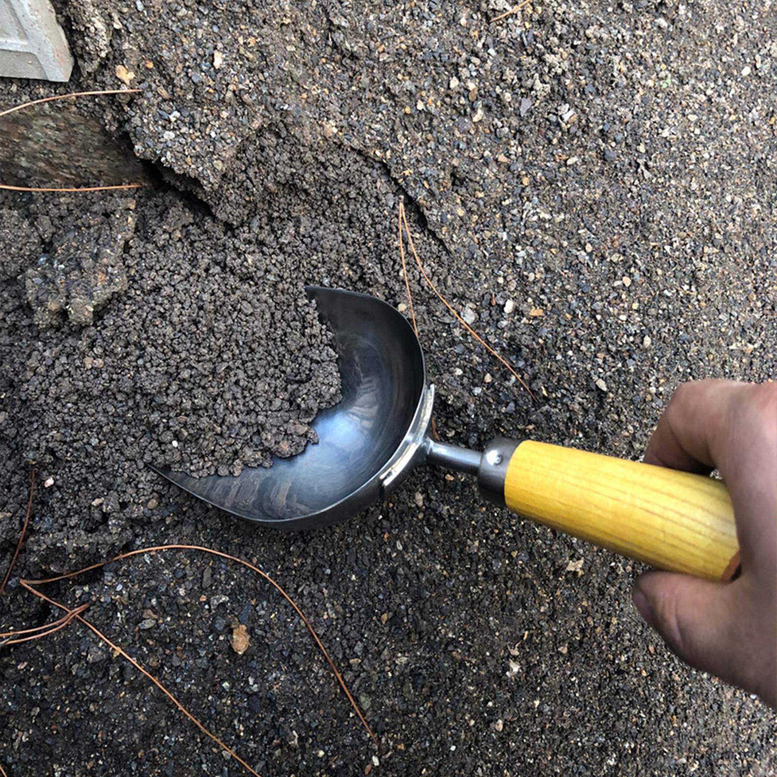 Garden Hand Fertilizer Scoop Wear Resistant Multifunction Multipurpose Scoop