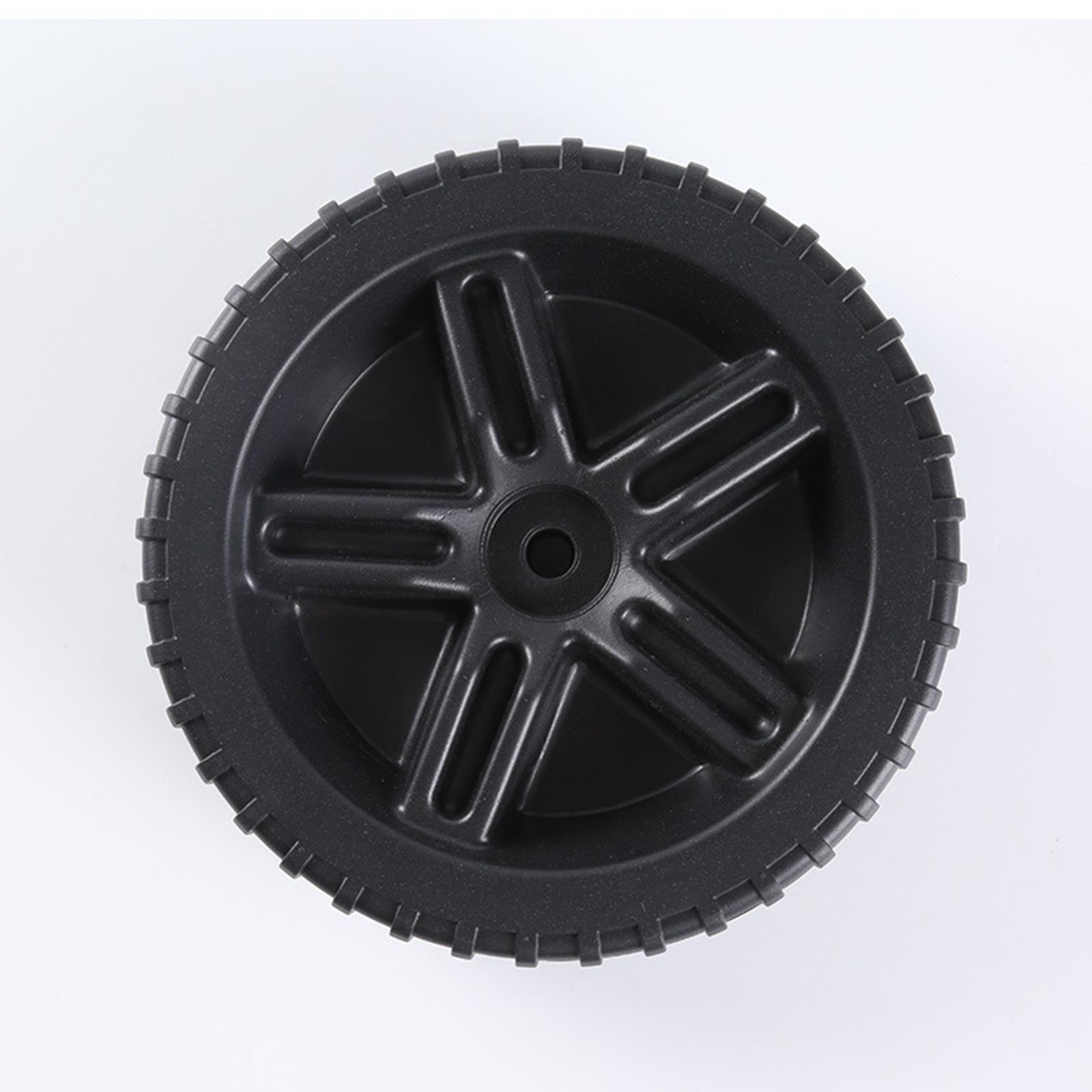 Grill Wheels Lightweight Wear-resistant Spare Parts Durable Accessory 1 Pair