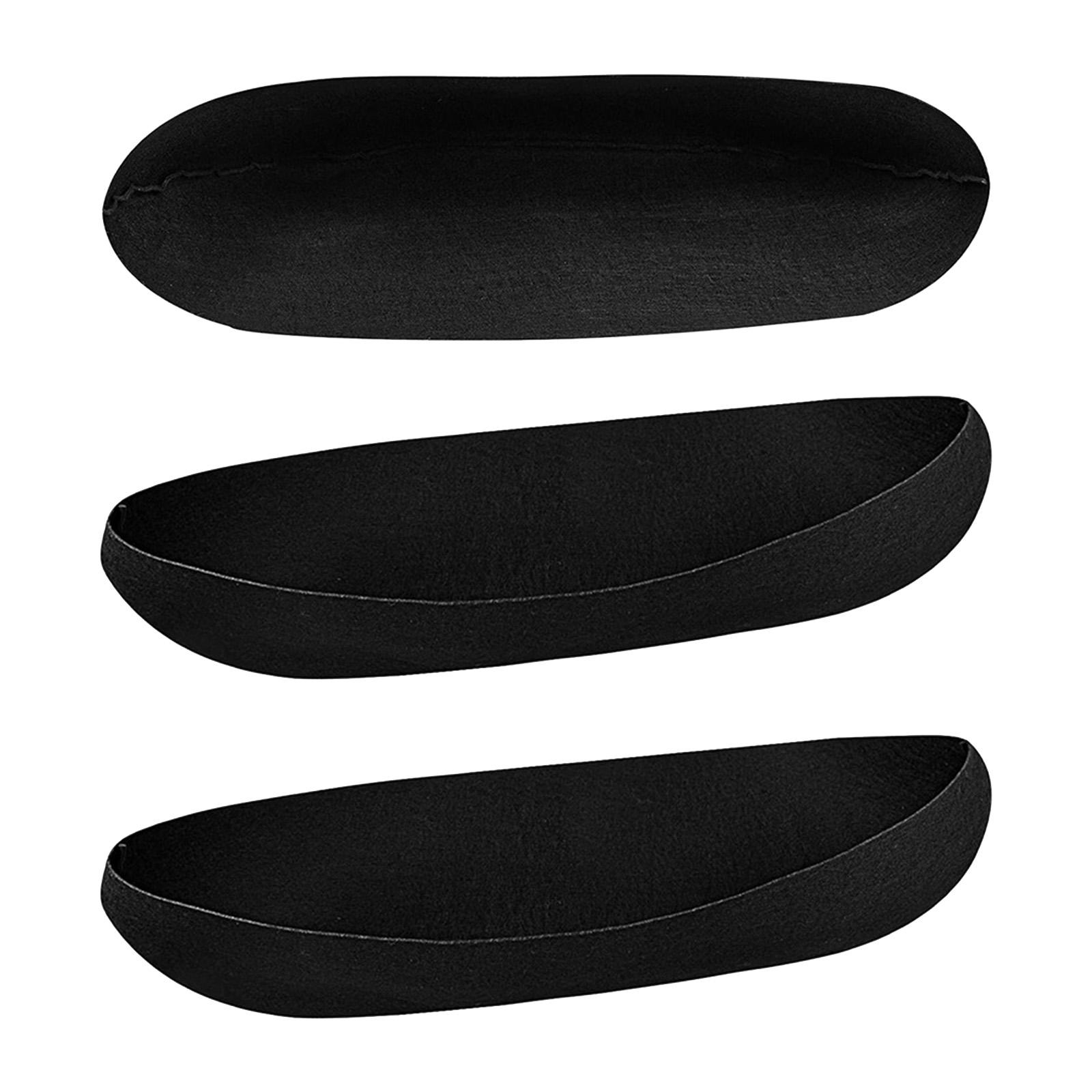 3 Pieces Felt Trough Planter Liner Window Box Liners for Patio Balcony Black 36inch