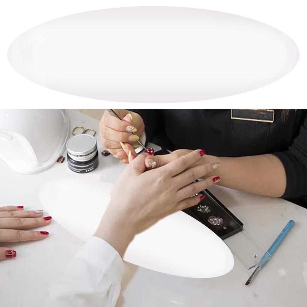 Nail Art Salon Hand Cushion Holder Arm Manicure Tools Rest Pillow White