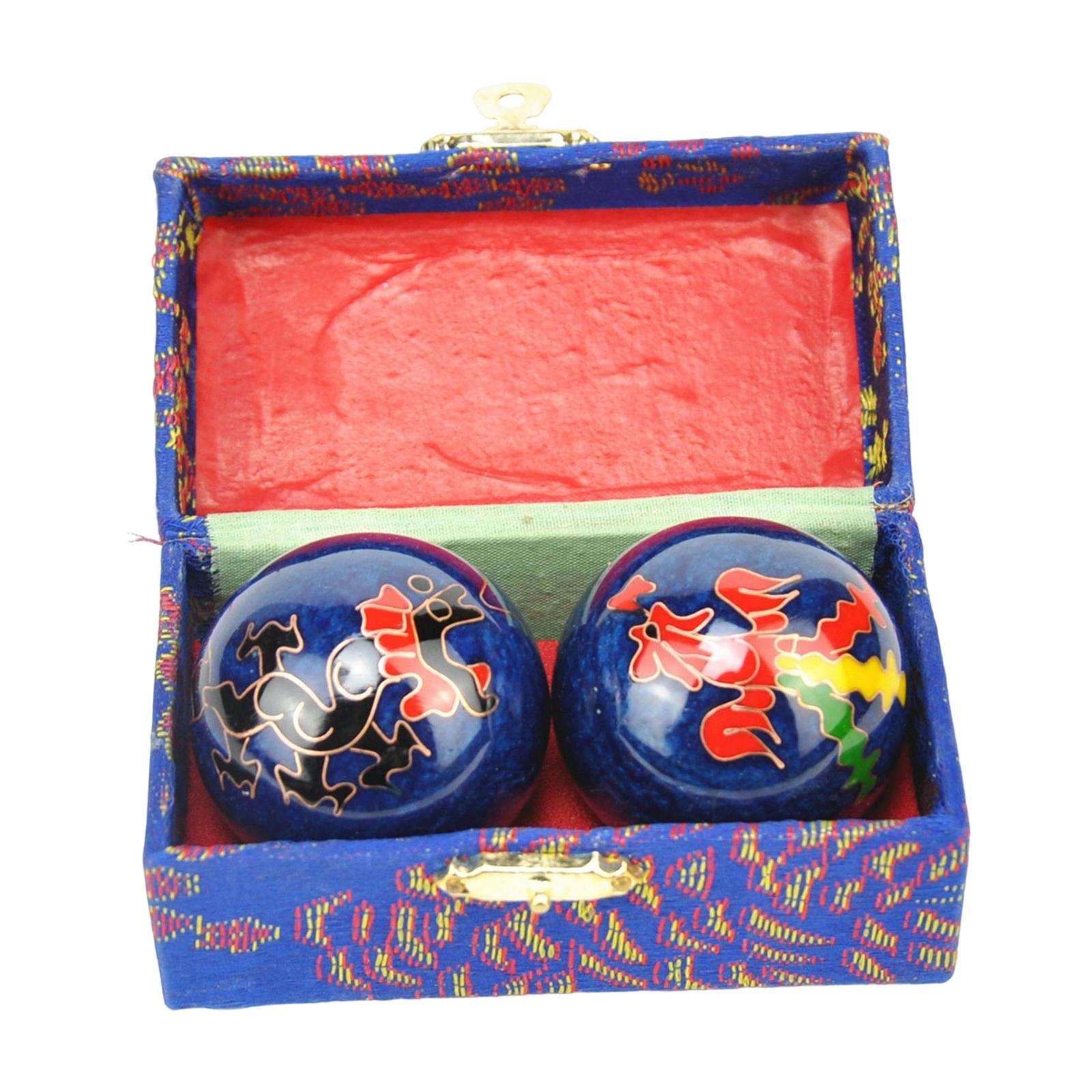Baoding Balls With Storage Box