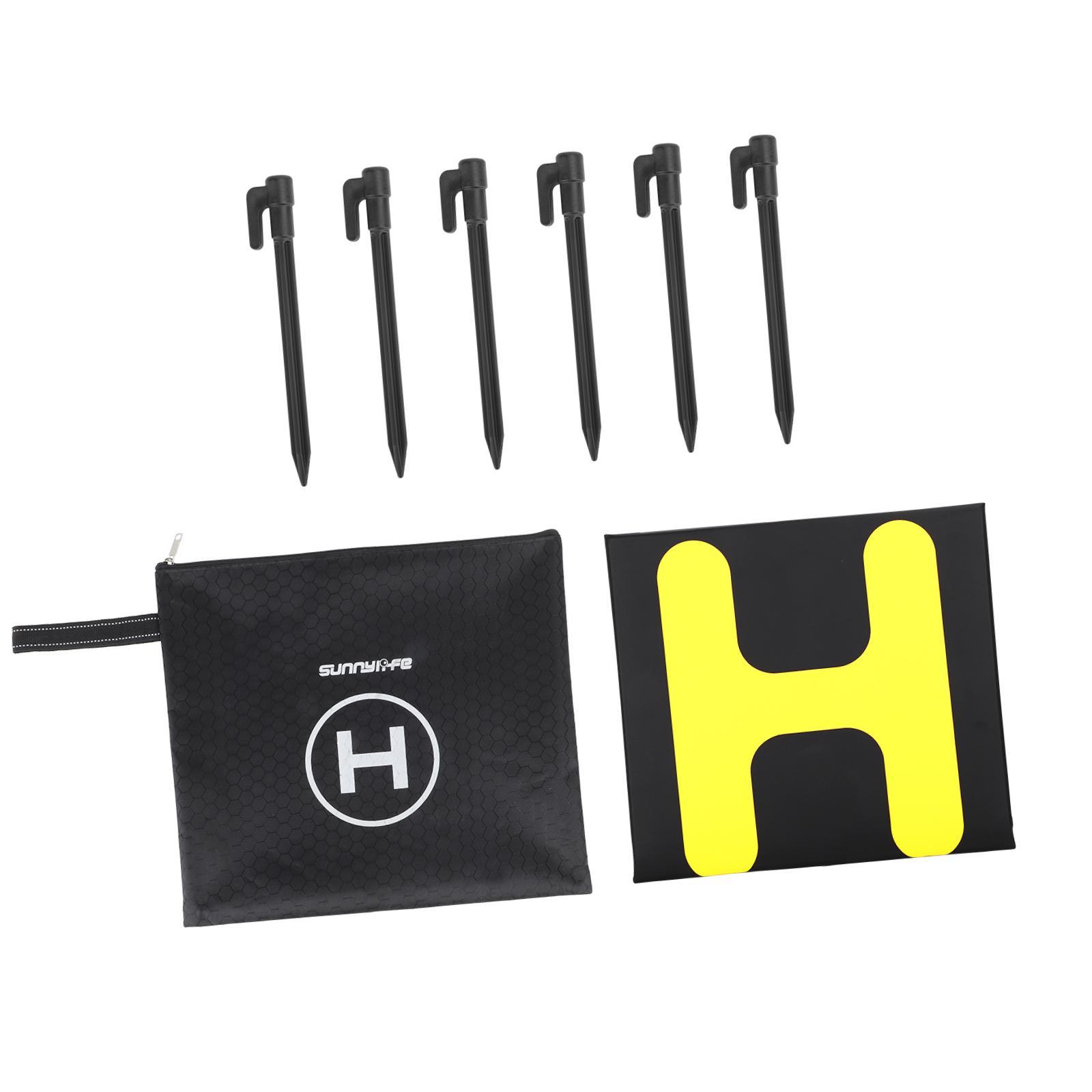 Helipad RC Drone Mat Lightweight Drone Landing Pad for Helicopter Yard Beach