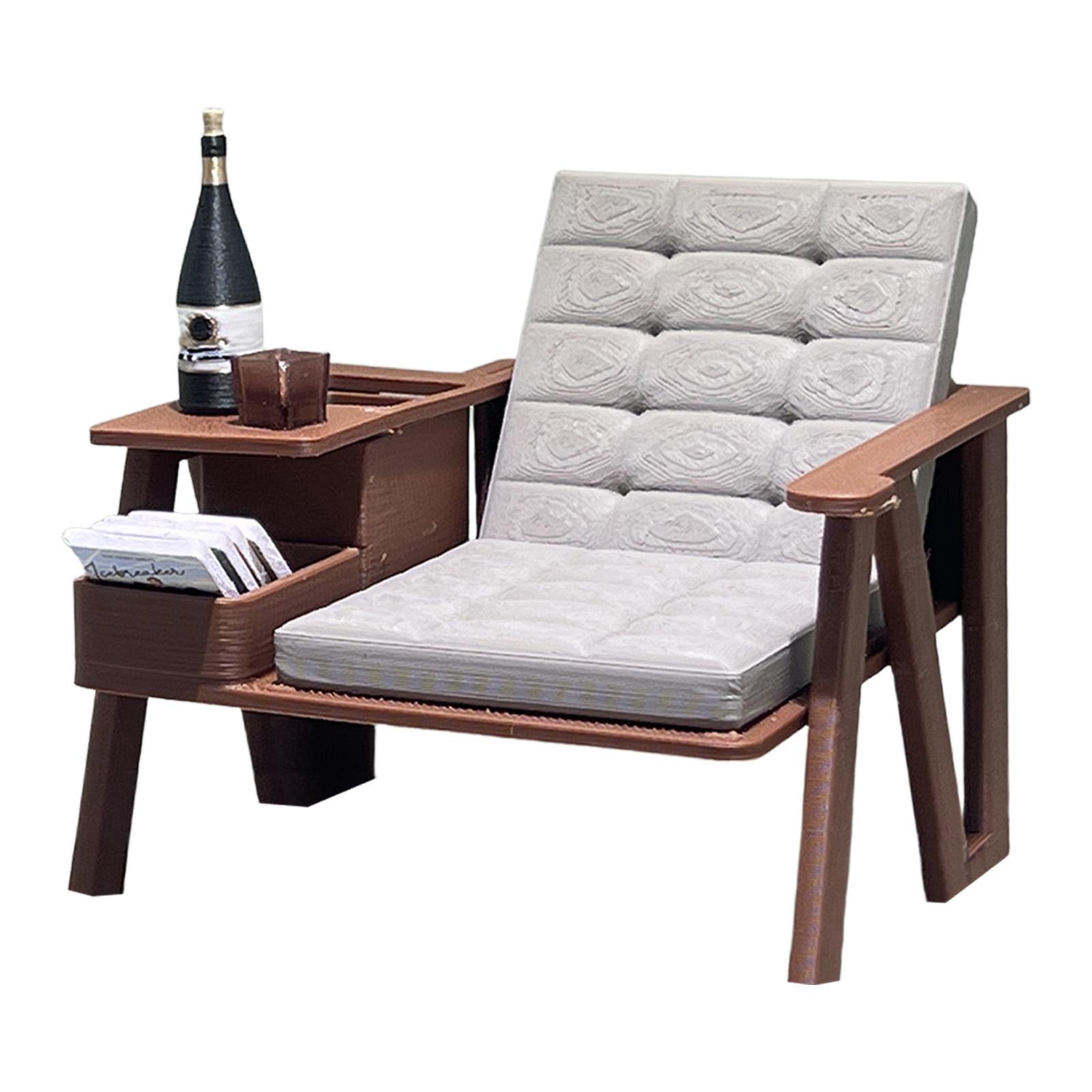 Dollhouse Armchair End Table Accessories