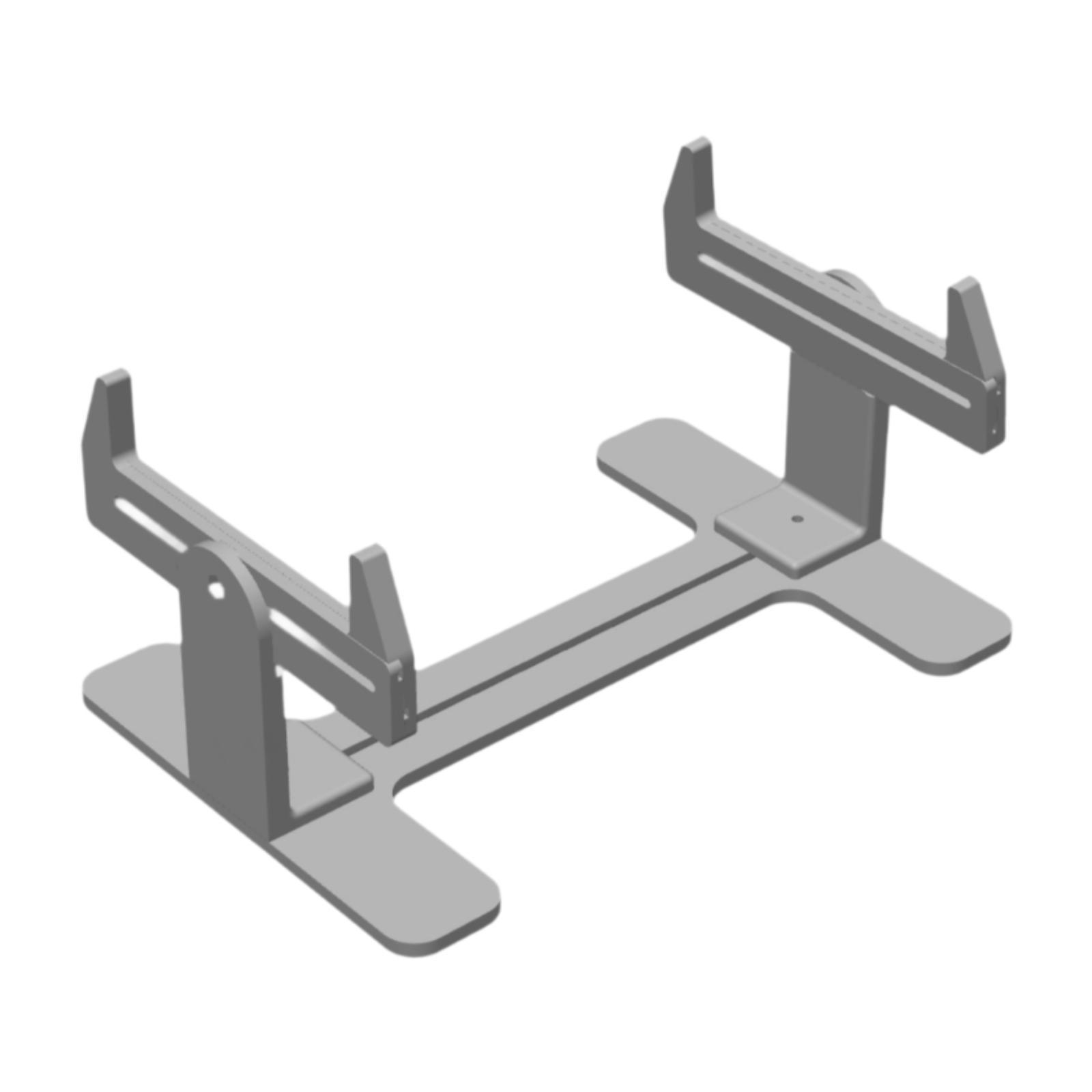 Model Ship Stand Gray