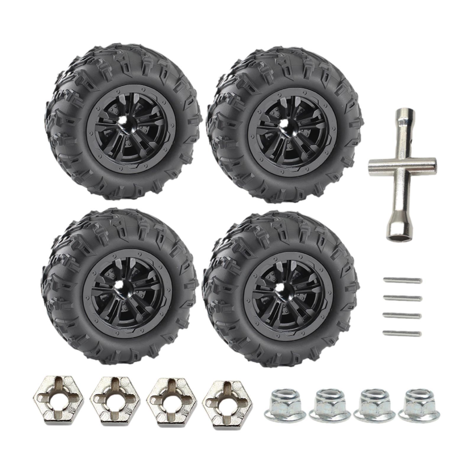 RC Car Wheels and Tires Set