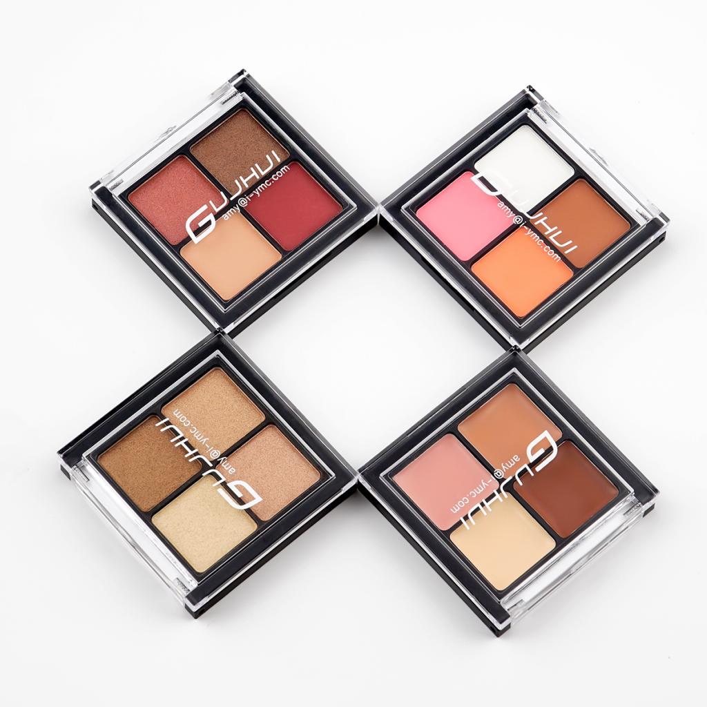 New Cosmetic Matte Eyeshadow Cream Eye Shadow Makeup Palette 4 Color eBay