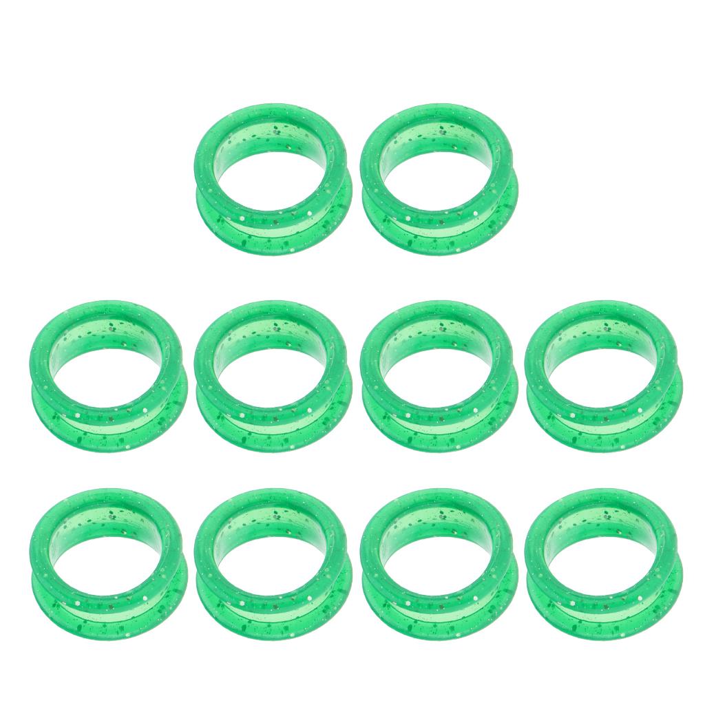 Scissor Finger Rings Green