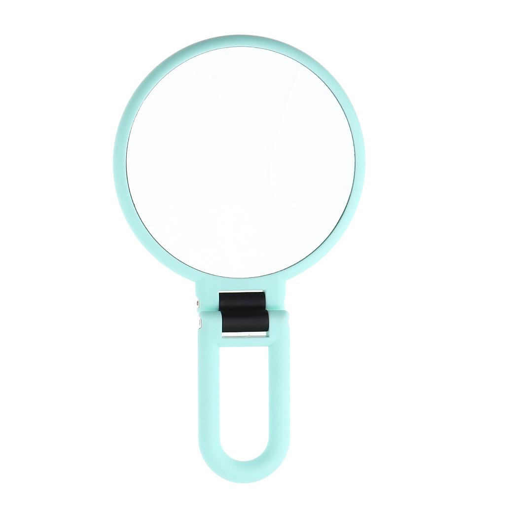 Foldable Handheld 2 Sided Makeup Mirror