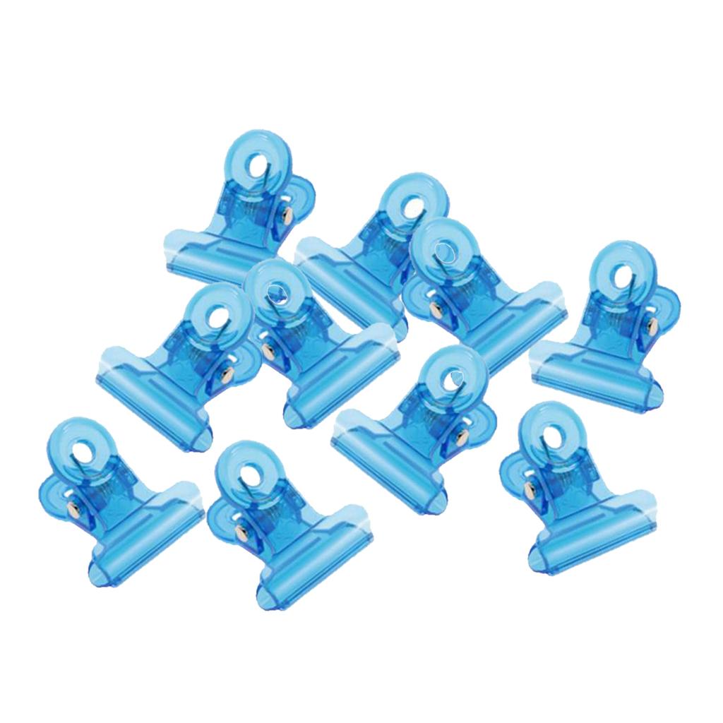 5/10Pcs Nail Pinching Clips C Curve Nails Pinchers Plastic Clamps Blue