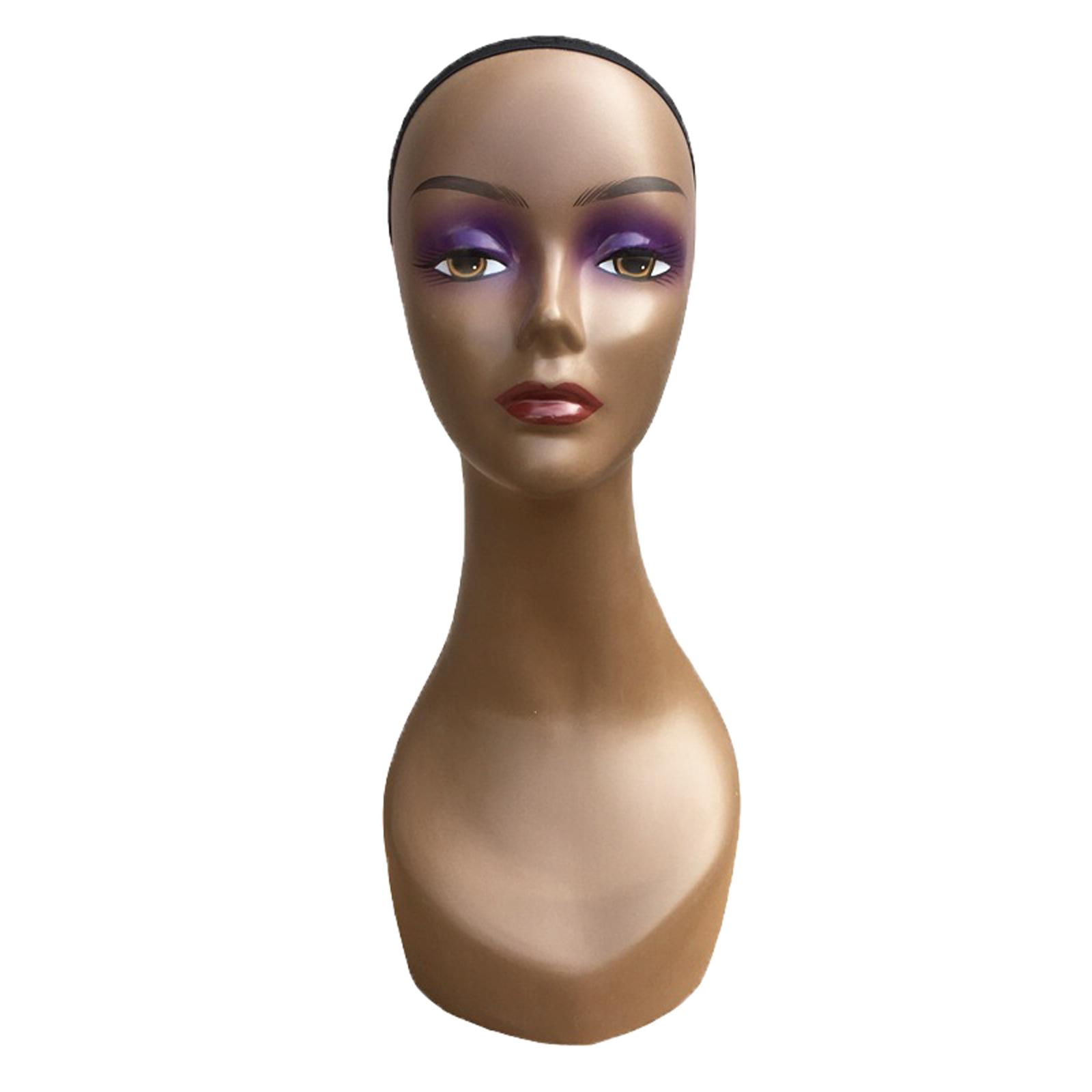 3x Female Mannequin Manikin Head Model  Cap Jewelry Hat Display Holder