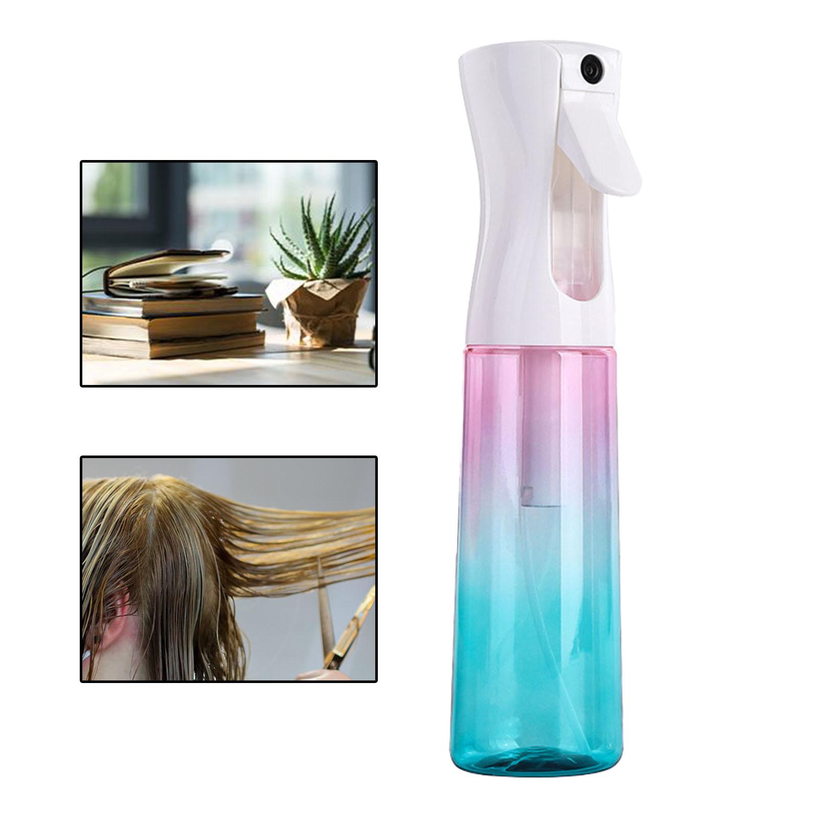 Continuous Spray Mist Water Bottle Ultra Fine Pressurized Gradient pink blue