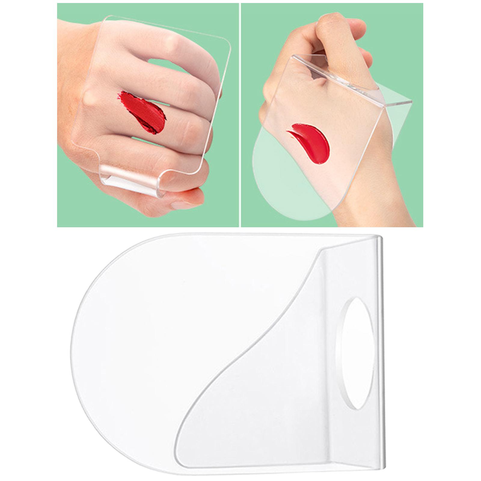 Acrylic Makeup Foundation Mixing Palette with Spatula without Spatula