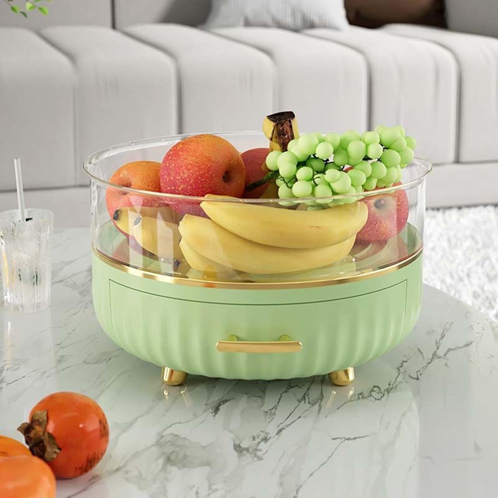 Multifunctional Makeup Organizer 2 Tier for Condiment kitchen Green